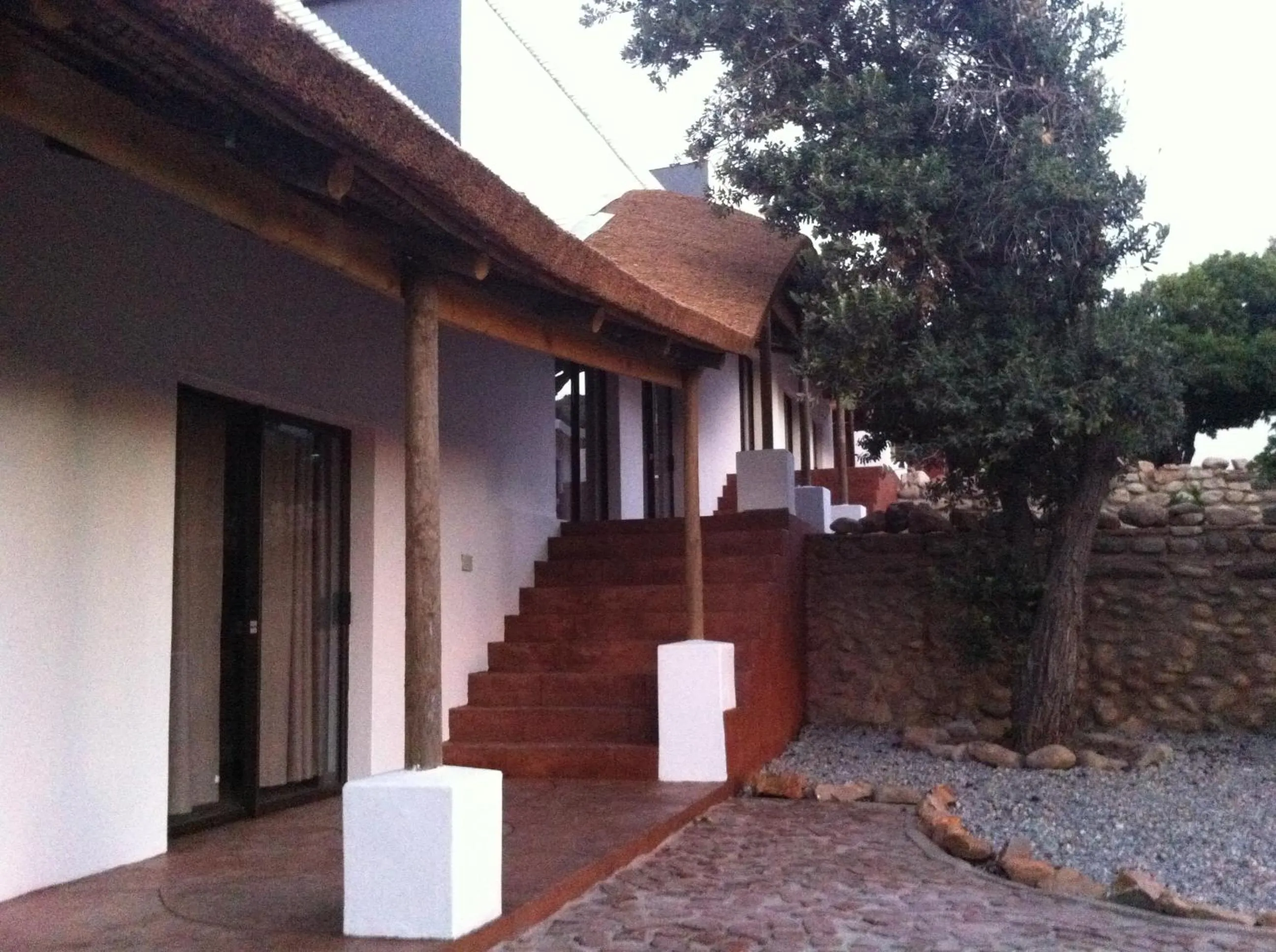 Facade/entrance in Mountain View Eco Lodge Montagu