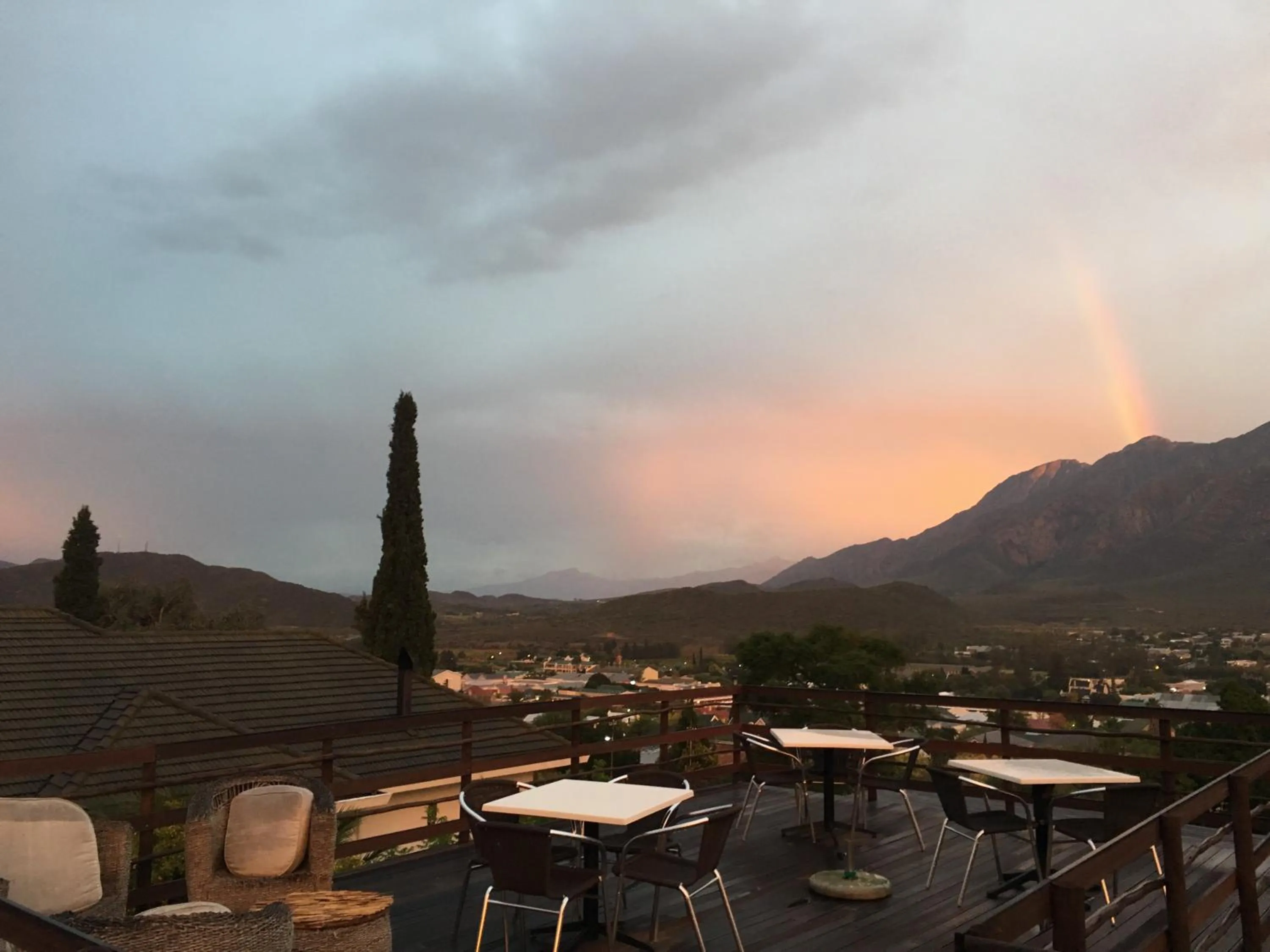 Mountain view in Mountain View Eco Lodge Montagu