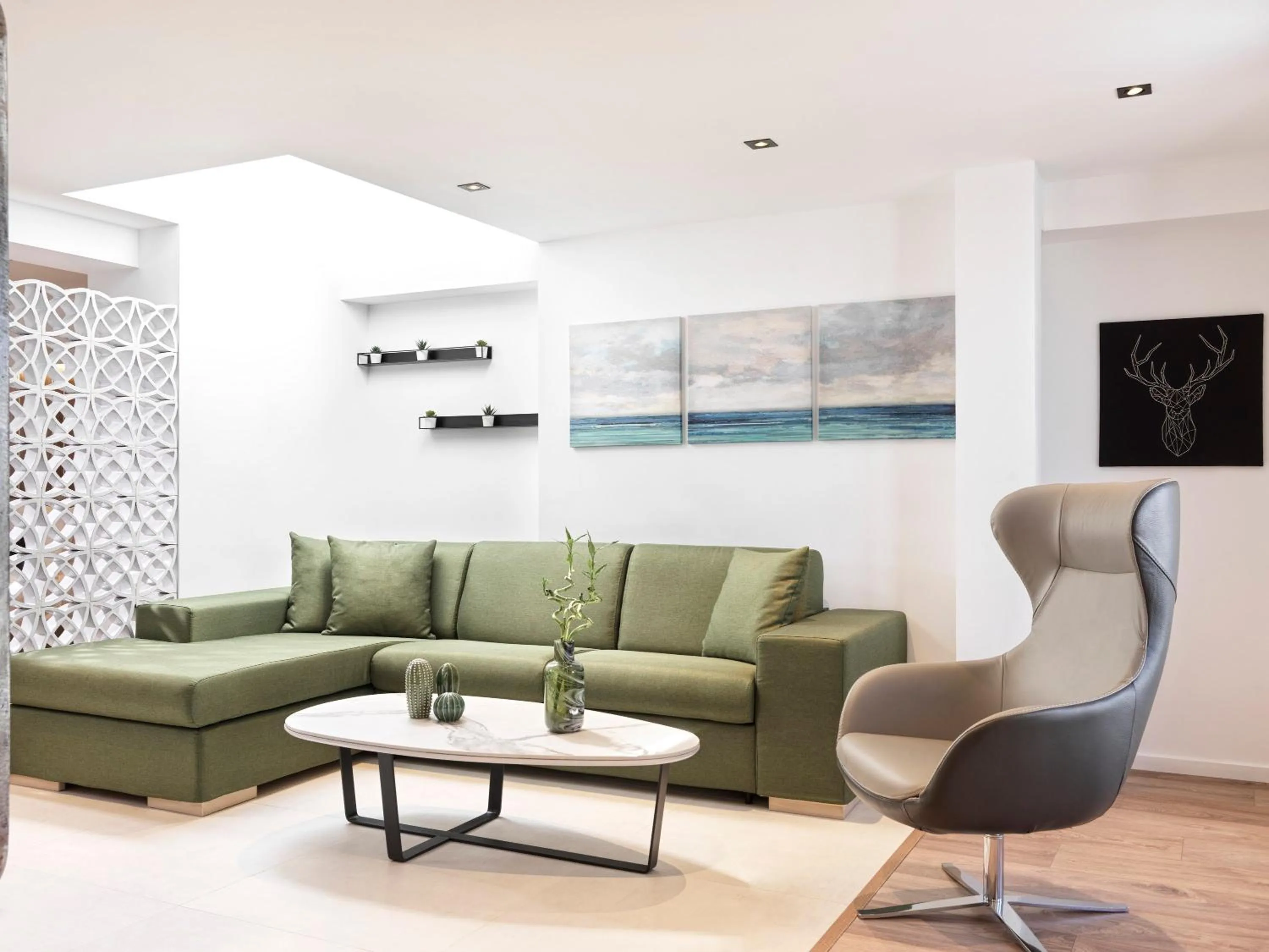 Living room in Kolonaki 8 - Design Suites & Lofts