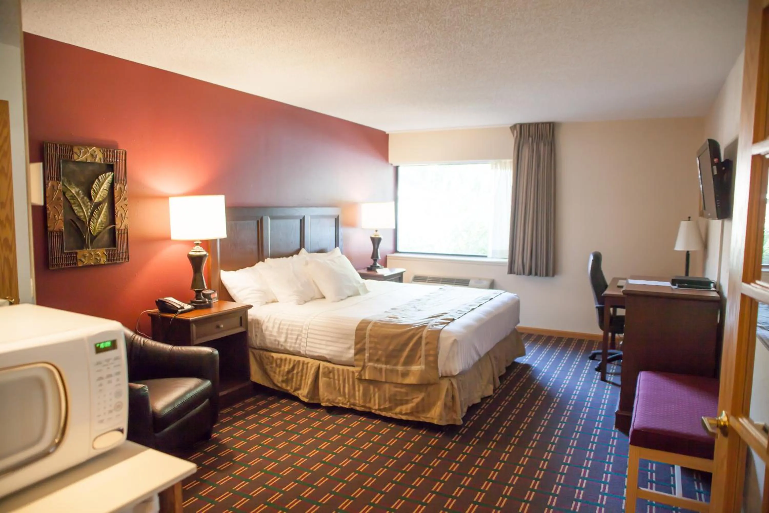 Bedroom, Bed in Harrington Inn