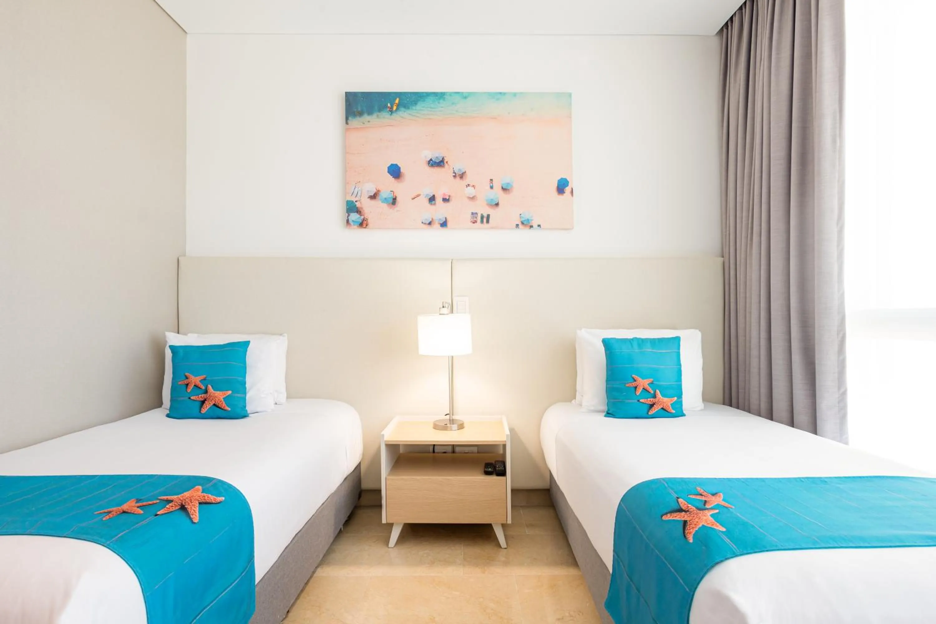 Bed in Grand Marina Suites Santa Marta