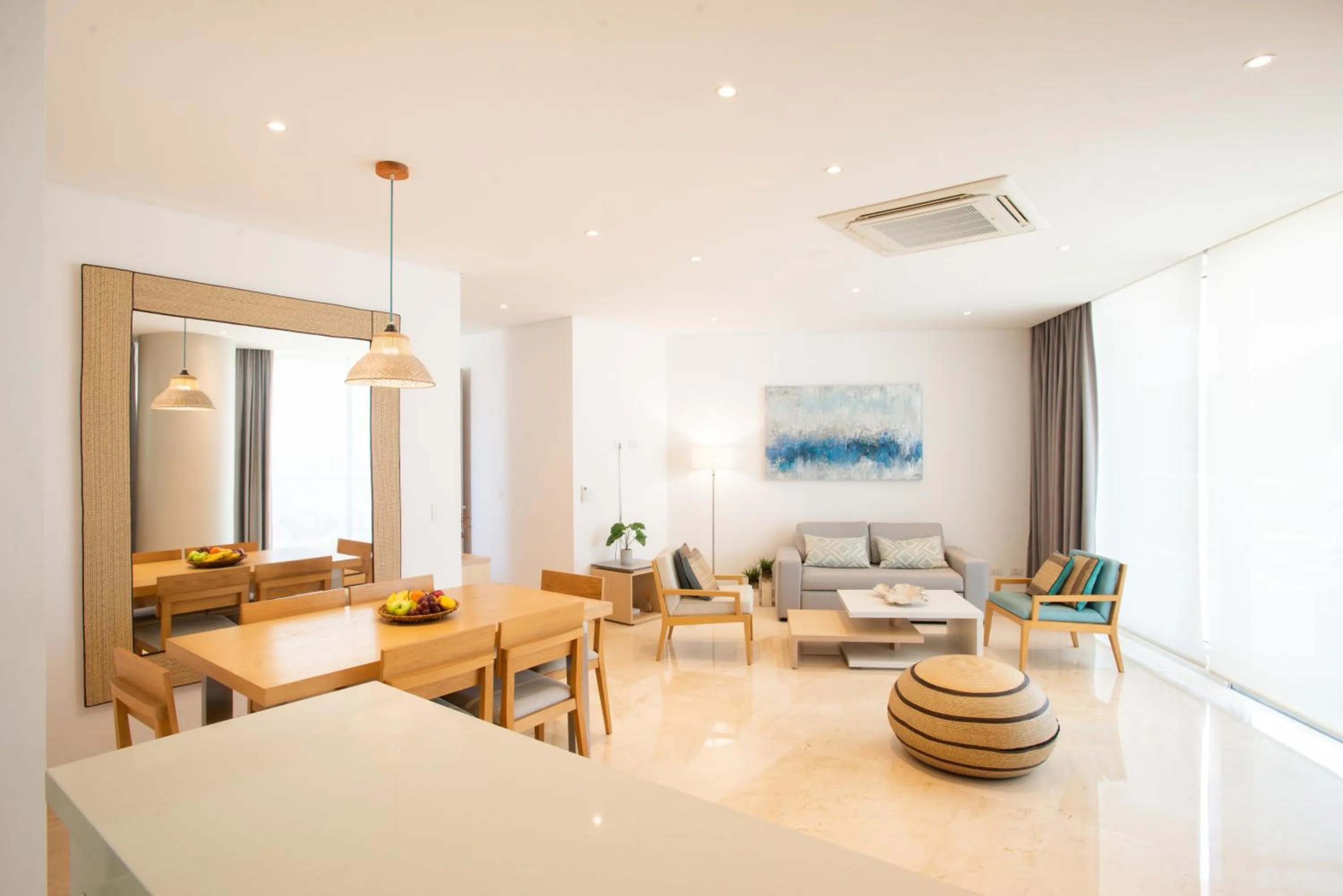 Living room in Grand Marina Suites Santa Marta