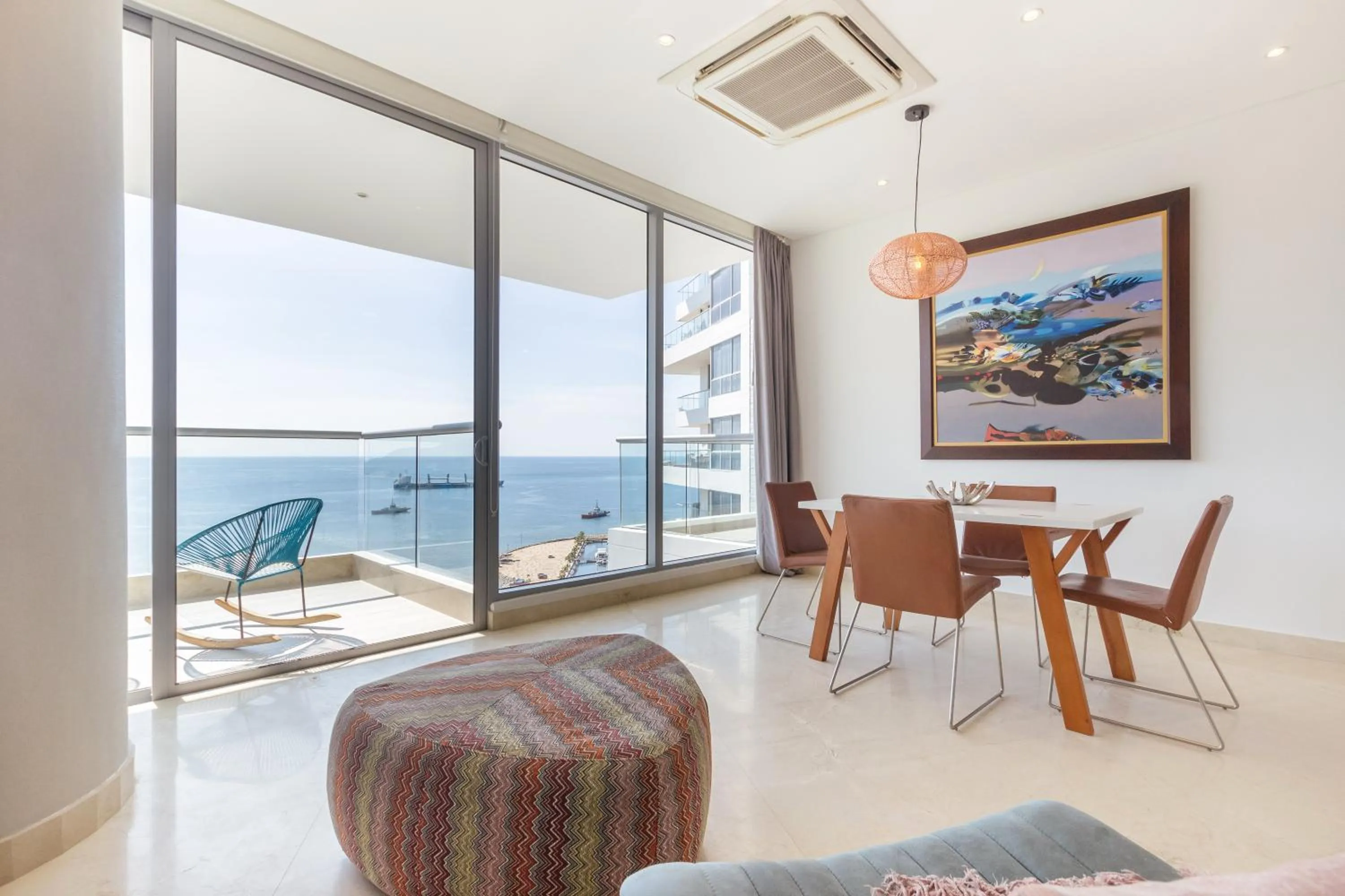 Living room in Grand Marina Suites Santa Marta