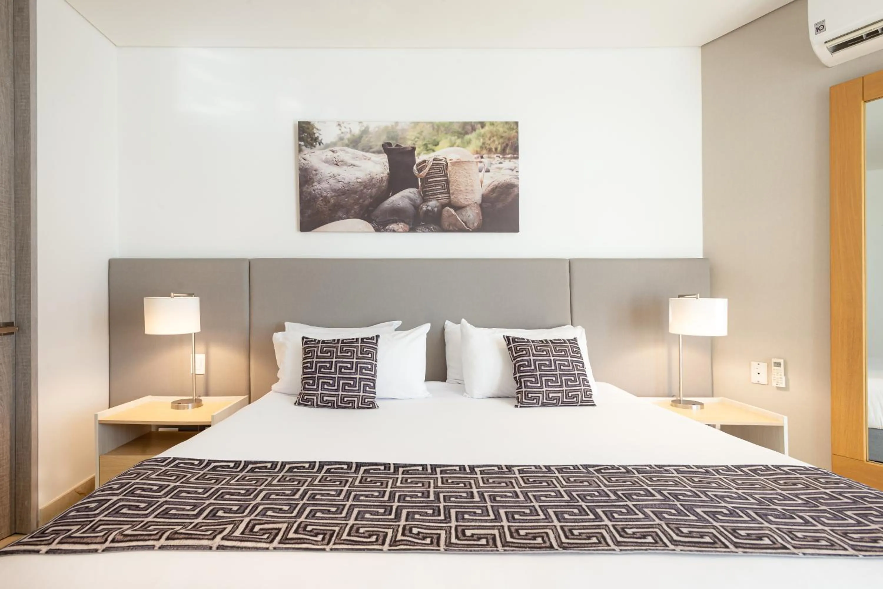 Bed in Grand Marina Suites Santa Marta