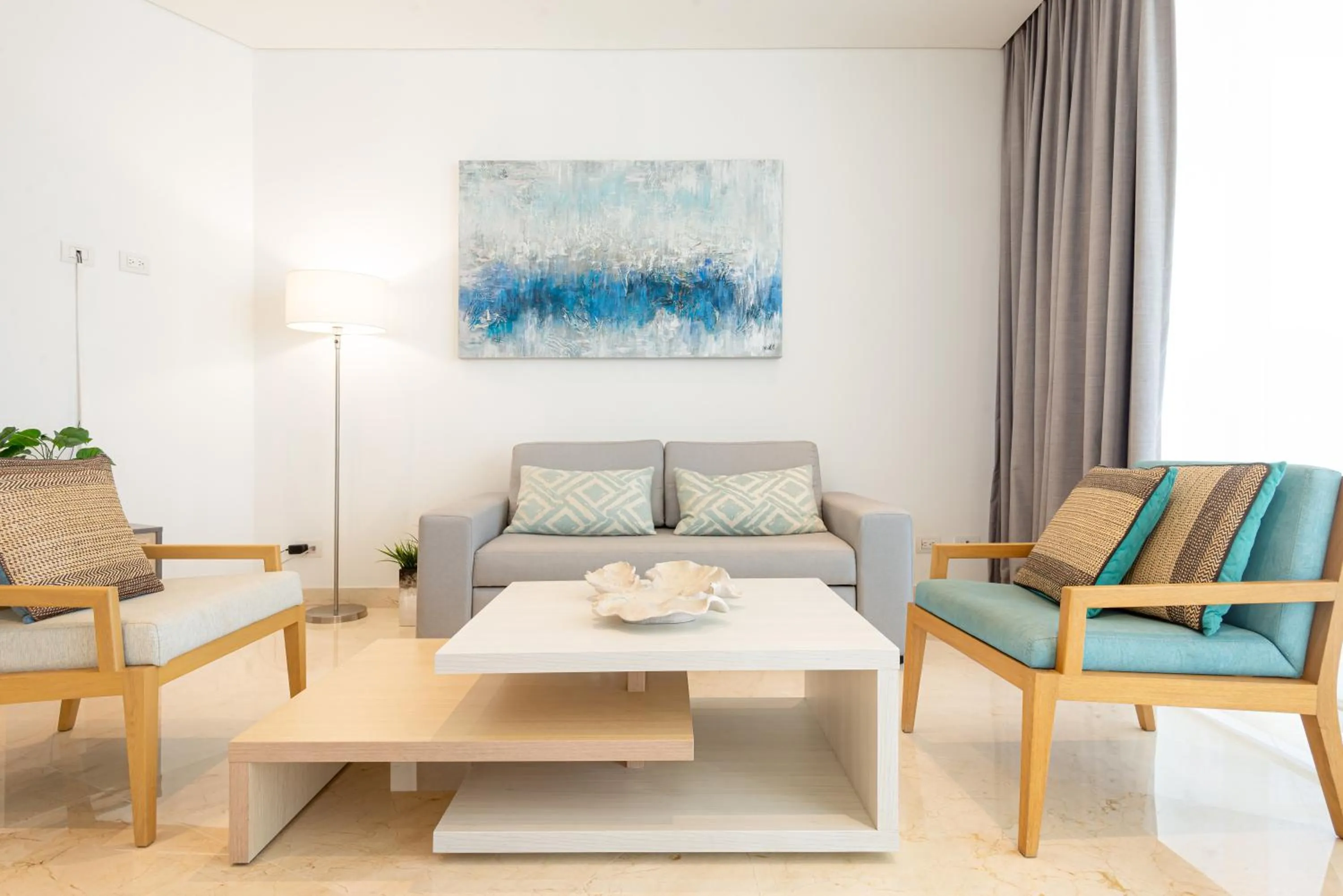 Living room in Grand Marina Suites Santa Marta