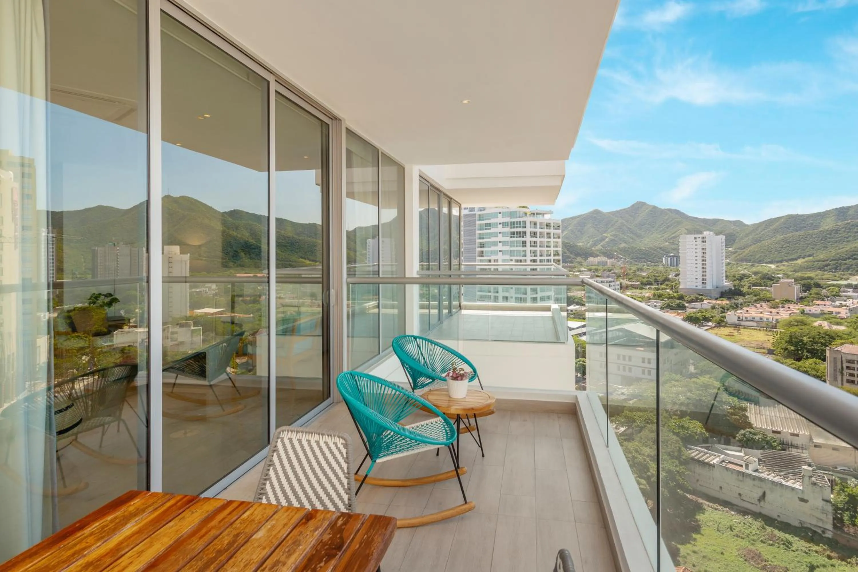 Natural landscape in Grand Marina Suites Santa Marta