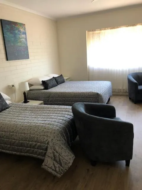Bed in Pampas Motel Port Augusta