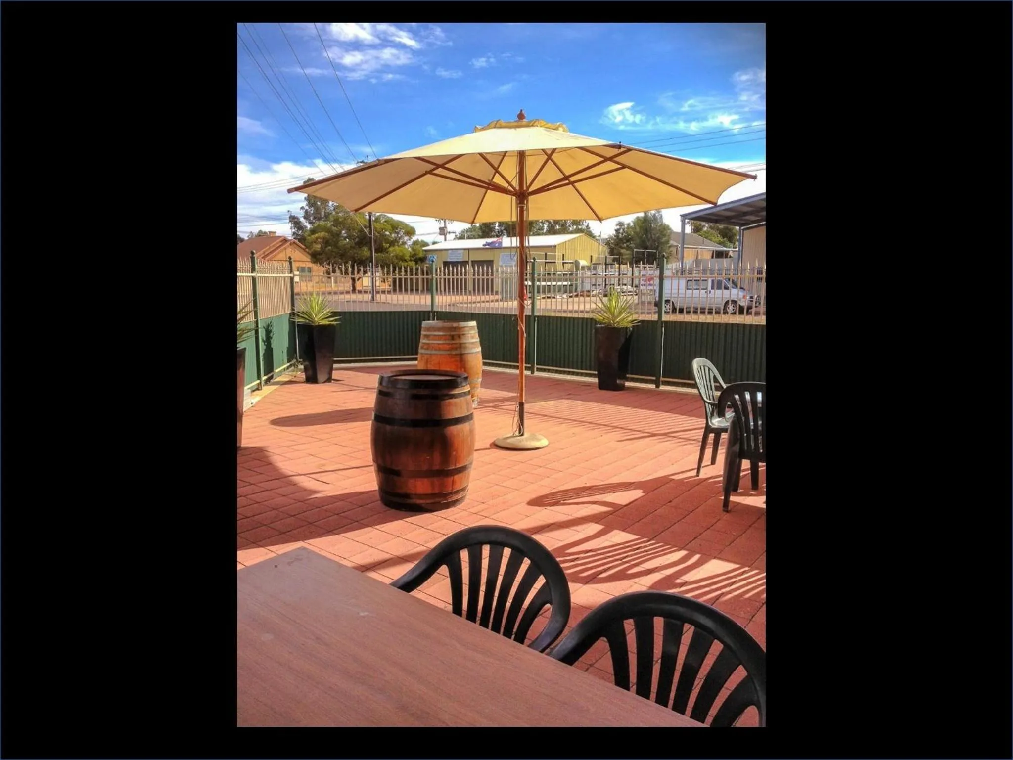 Communal lounge/ TV room in Pampas Motel Port Augusta