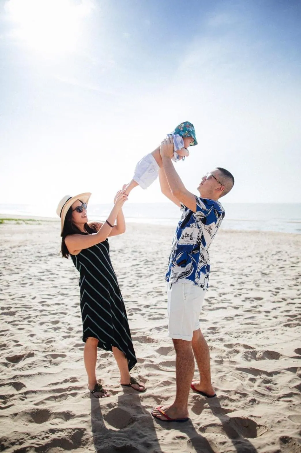 Family in Dhevan Dara Beach Villa Kuiburi
