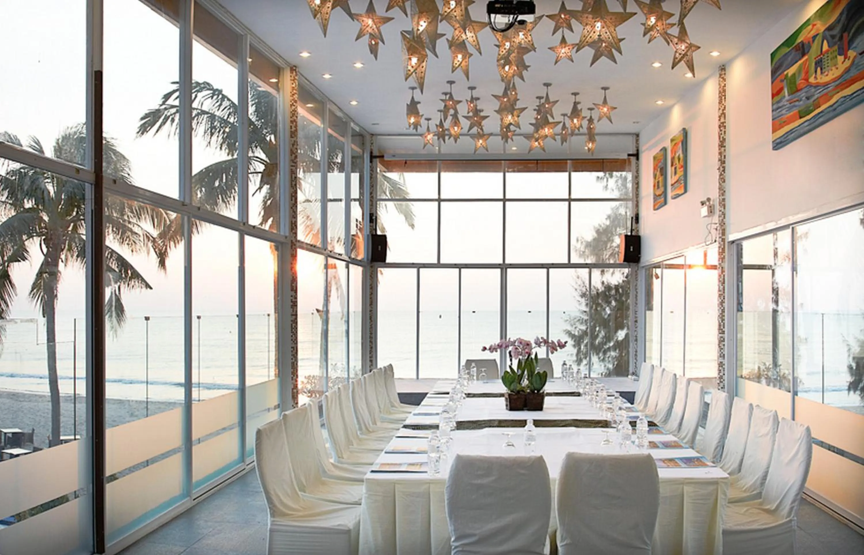 Meeting/conference room in Dhevan Dara Beach Villa Kuiburi