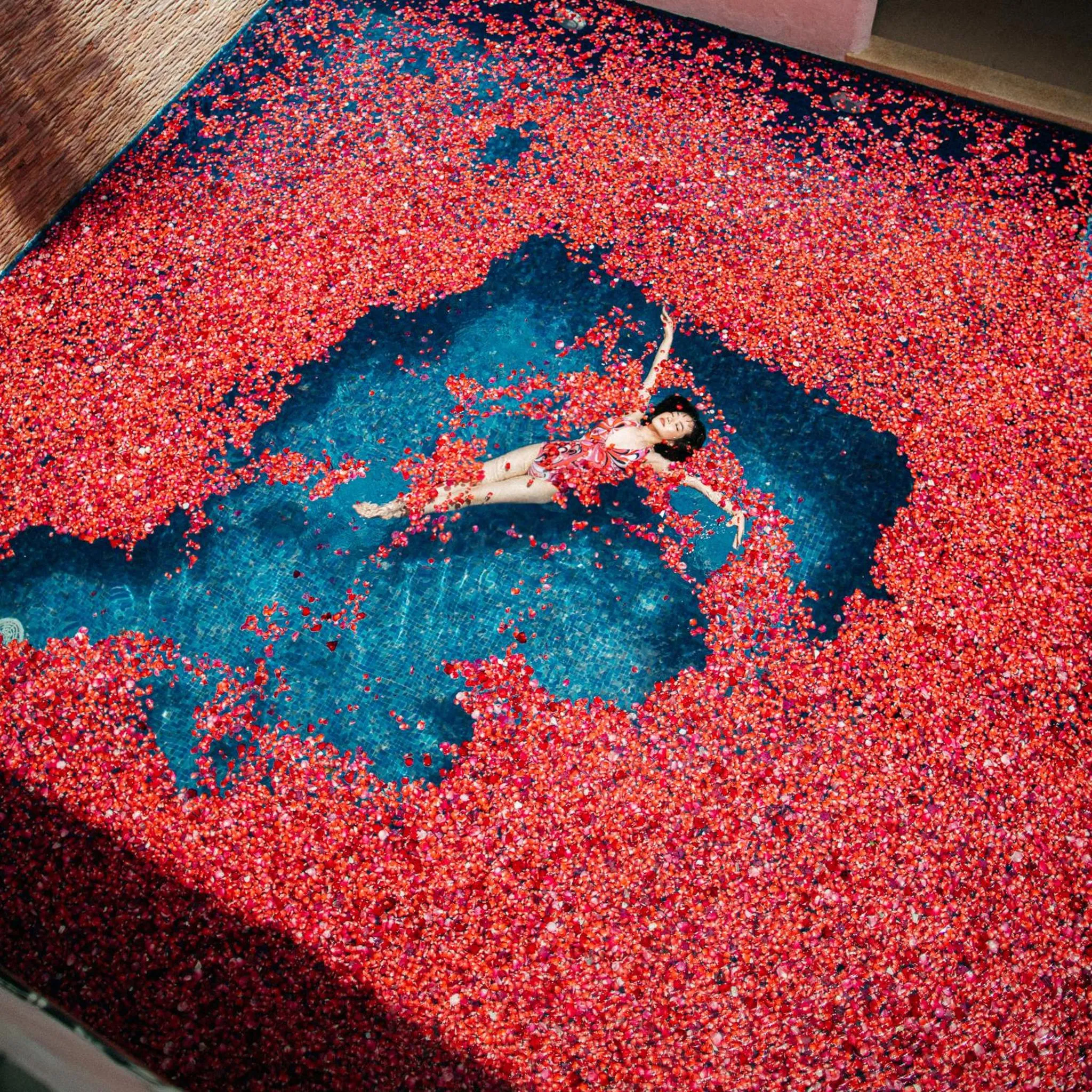 Pool view in Dhevan Dara Beach Villa Kuiburi