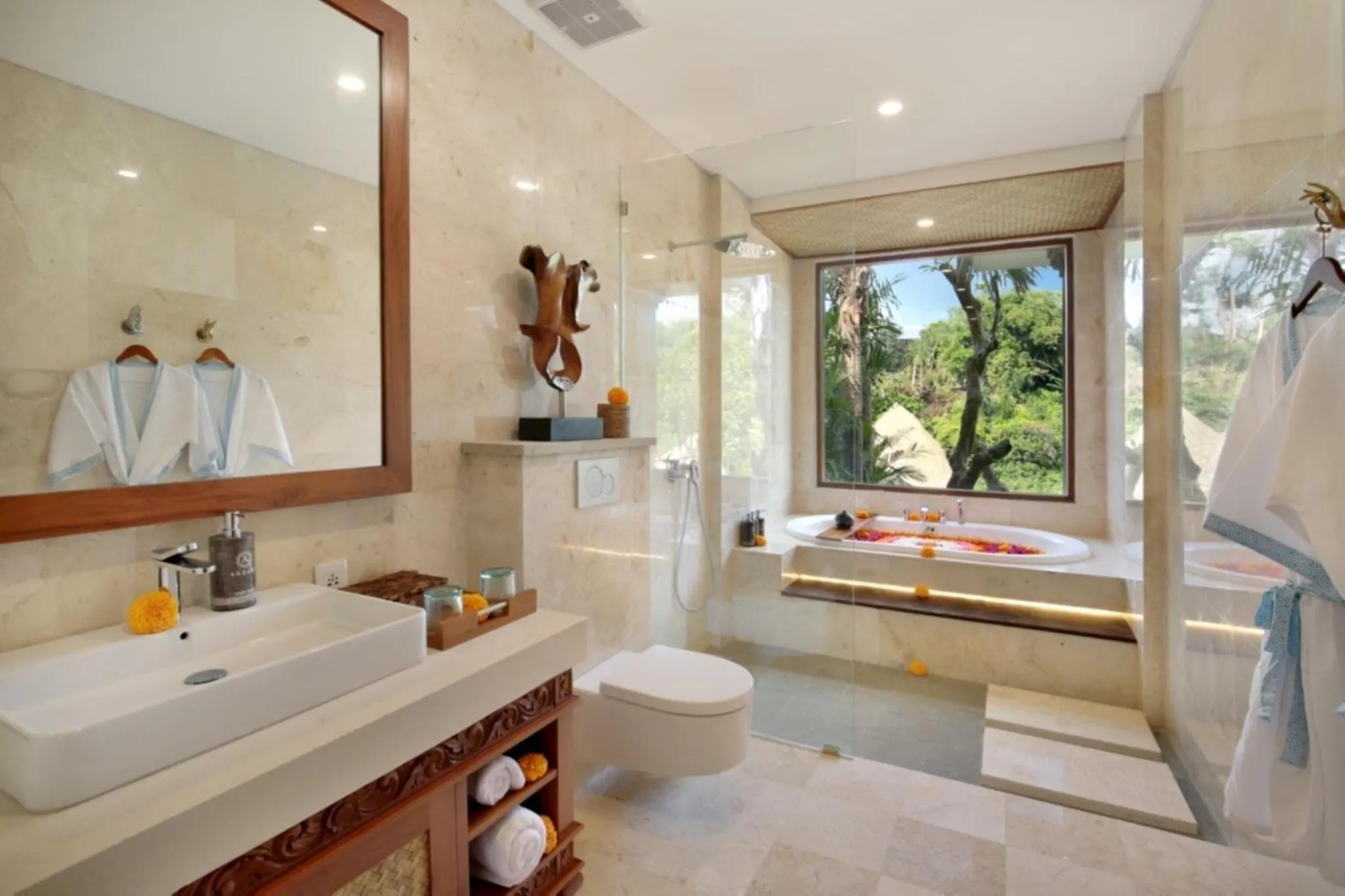 Bathroom in Aksari Resort & Spa Ubud by Ini Vie Hospitality