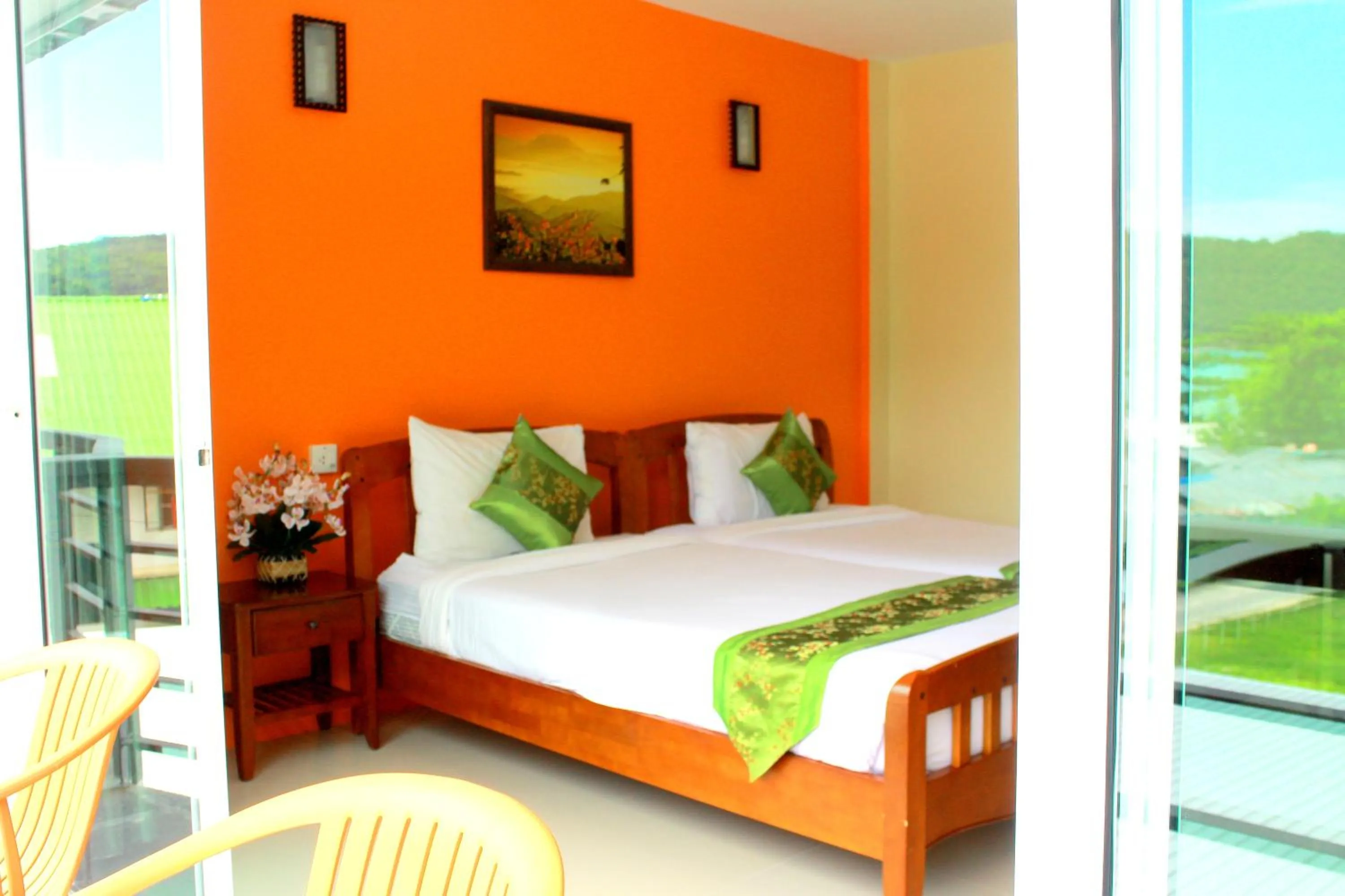 Bed in Phi Phi Maiyada Resort