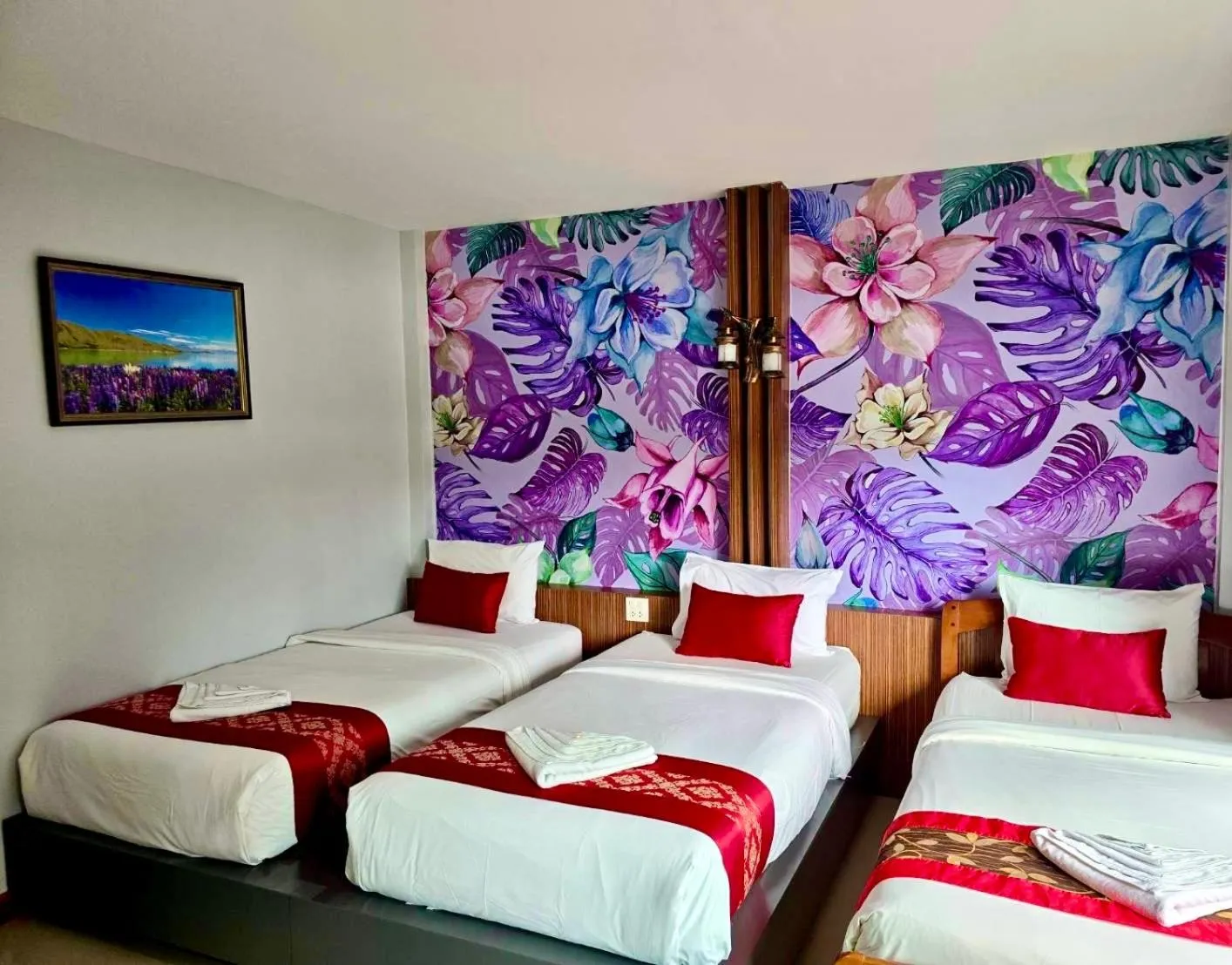 Bed in Phi Phi Maiyada Resort