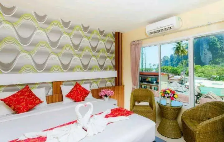 Deluxe Double Room with Balcony in Phi Phi Maiyada Resort Deluxe Double Room with Balcony in Phi Phi Maiyada Resort