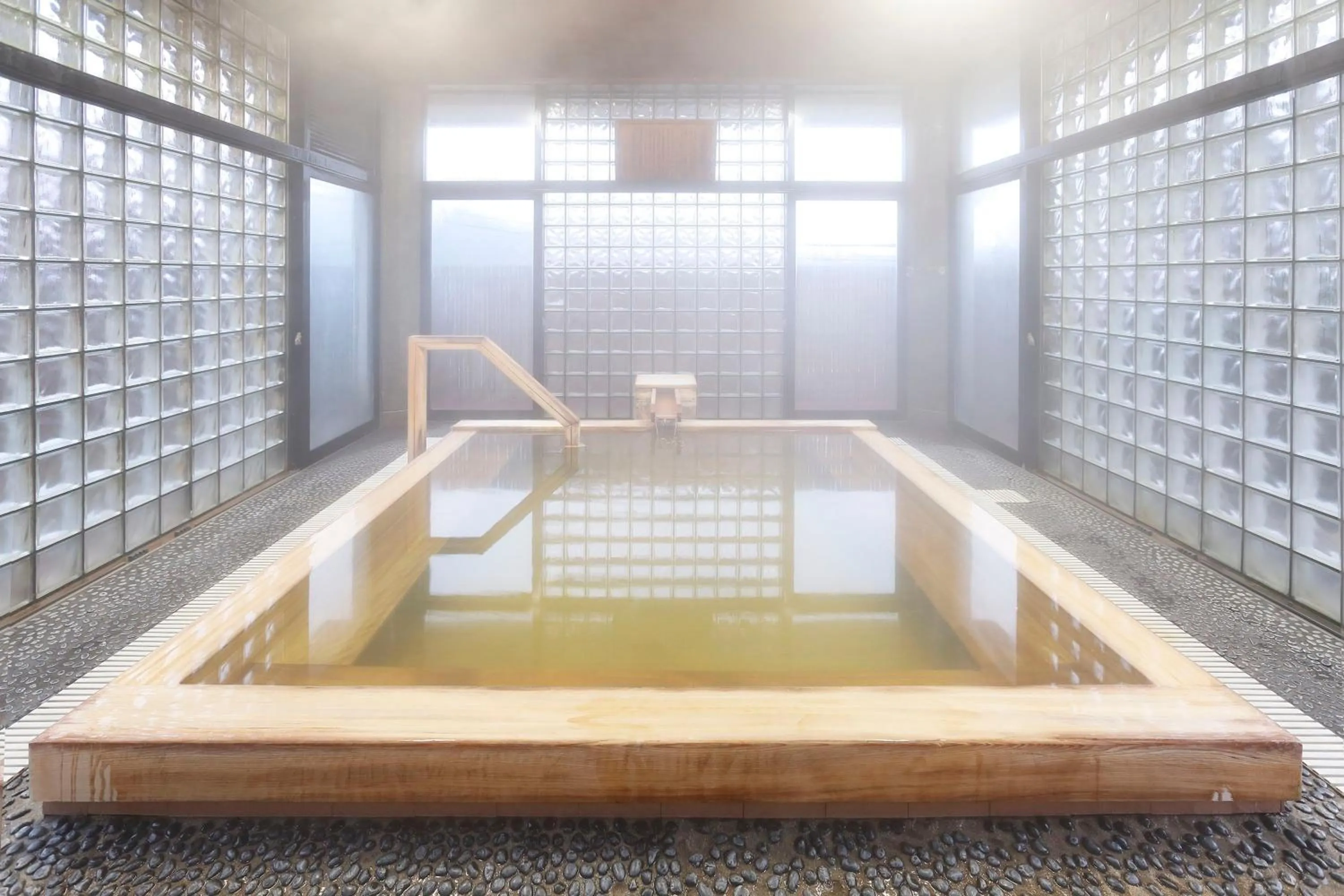 Hot Spring Bath in Spa Resort Hawaiians VIR Port