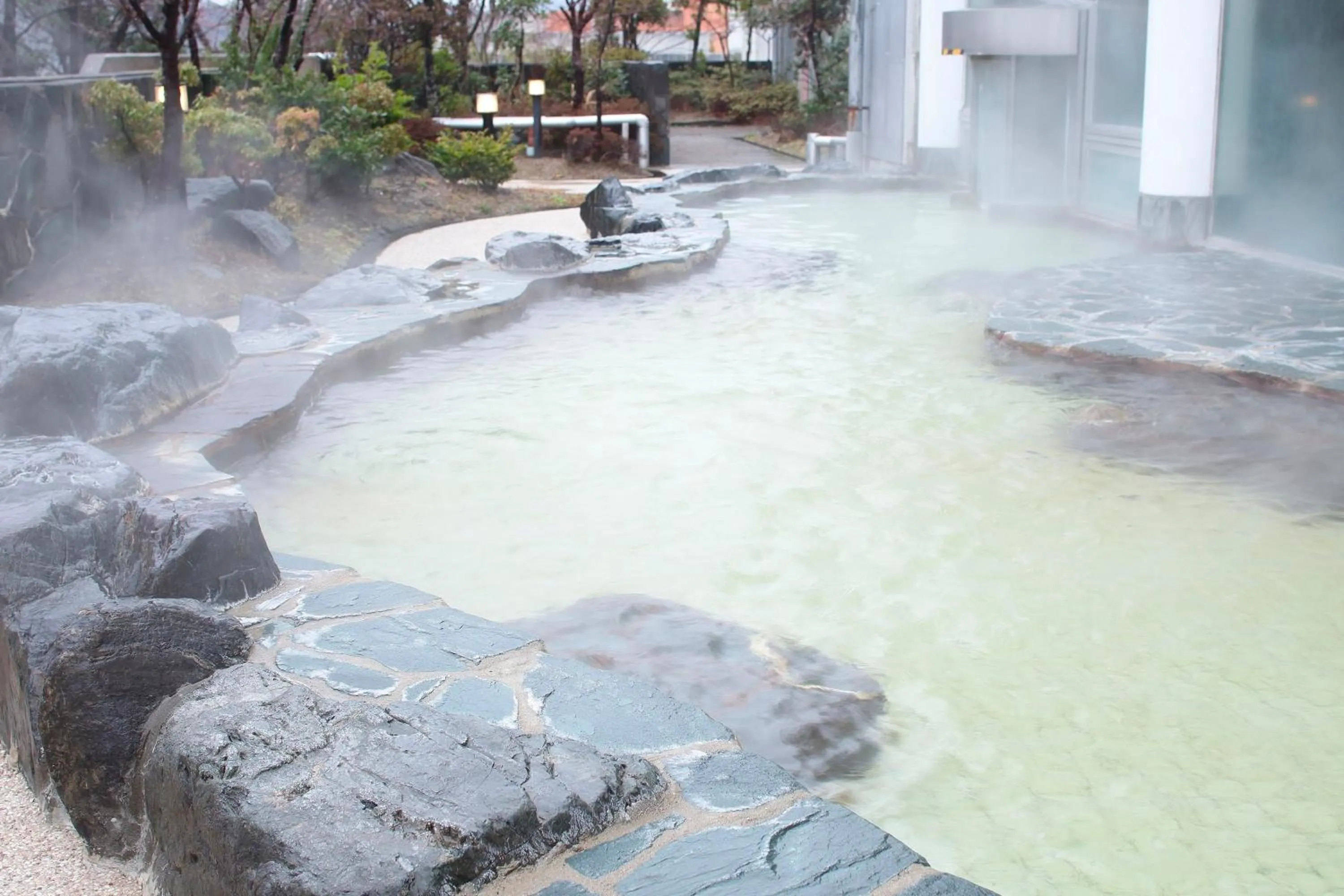 Hot Spring Bath in Spa Resort Hawaiians VIR Port