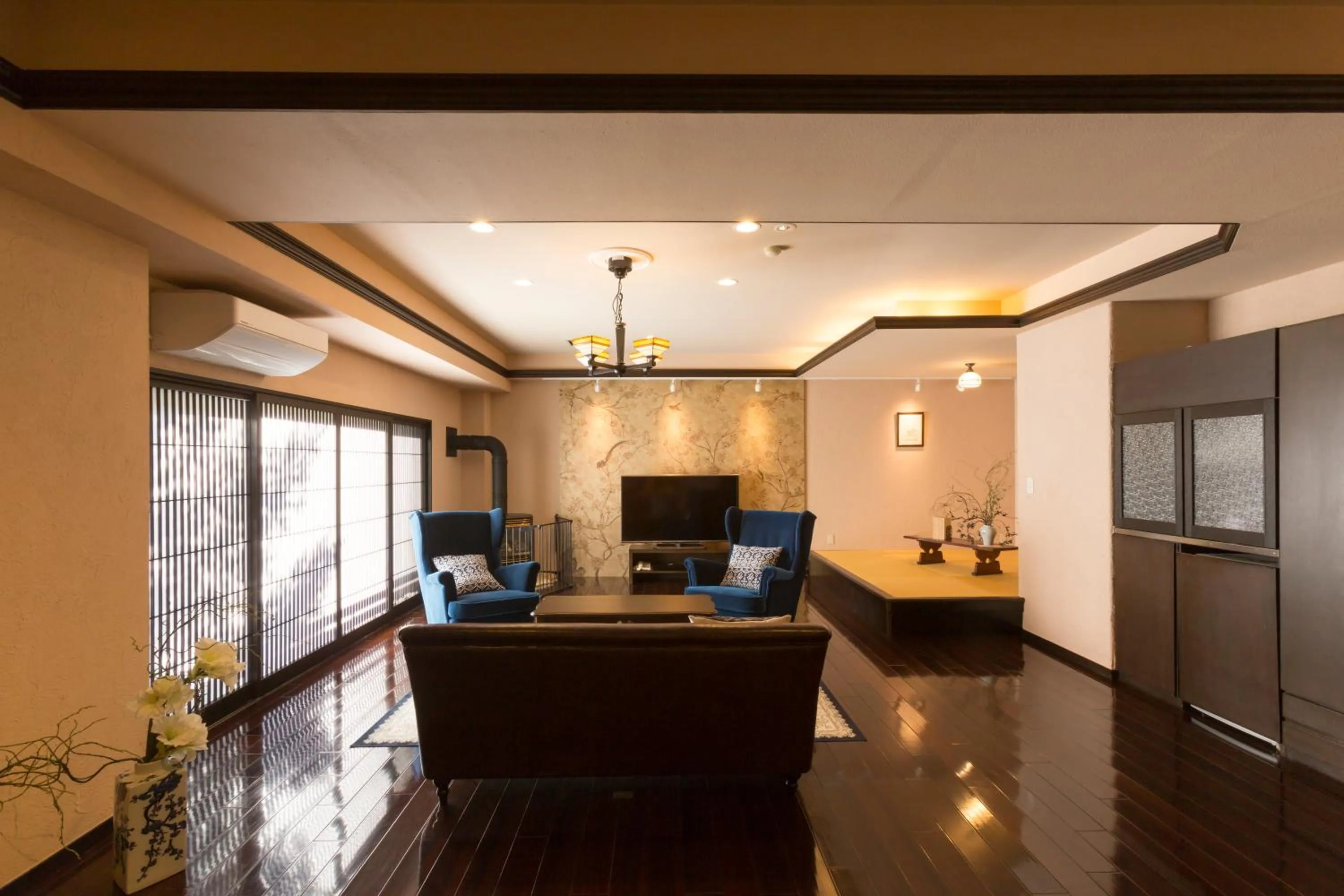 Photo of the whole room in Tateshina Shinyu Onsen