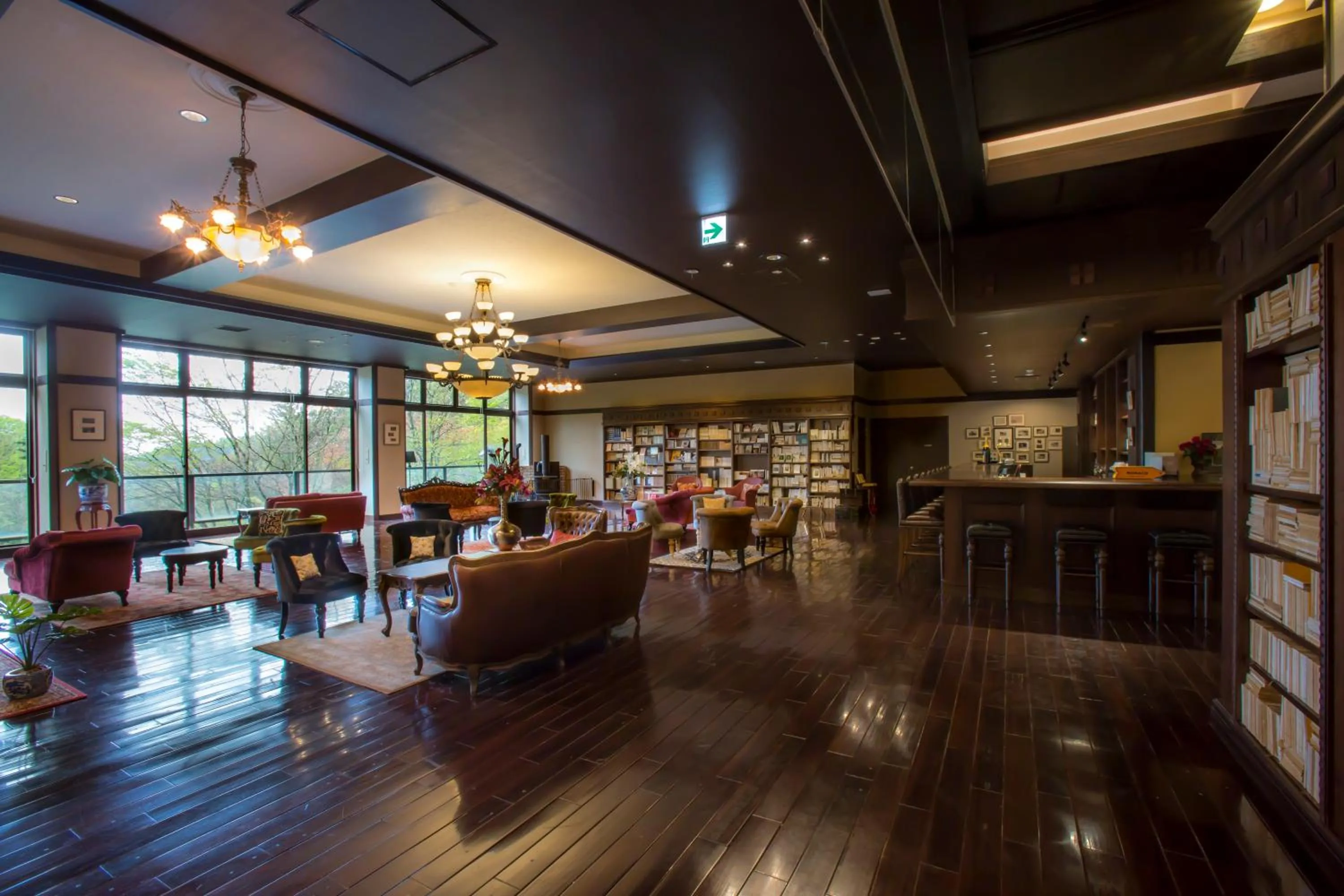 Lounge or bar in Tateshina Shinyu Onsen