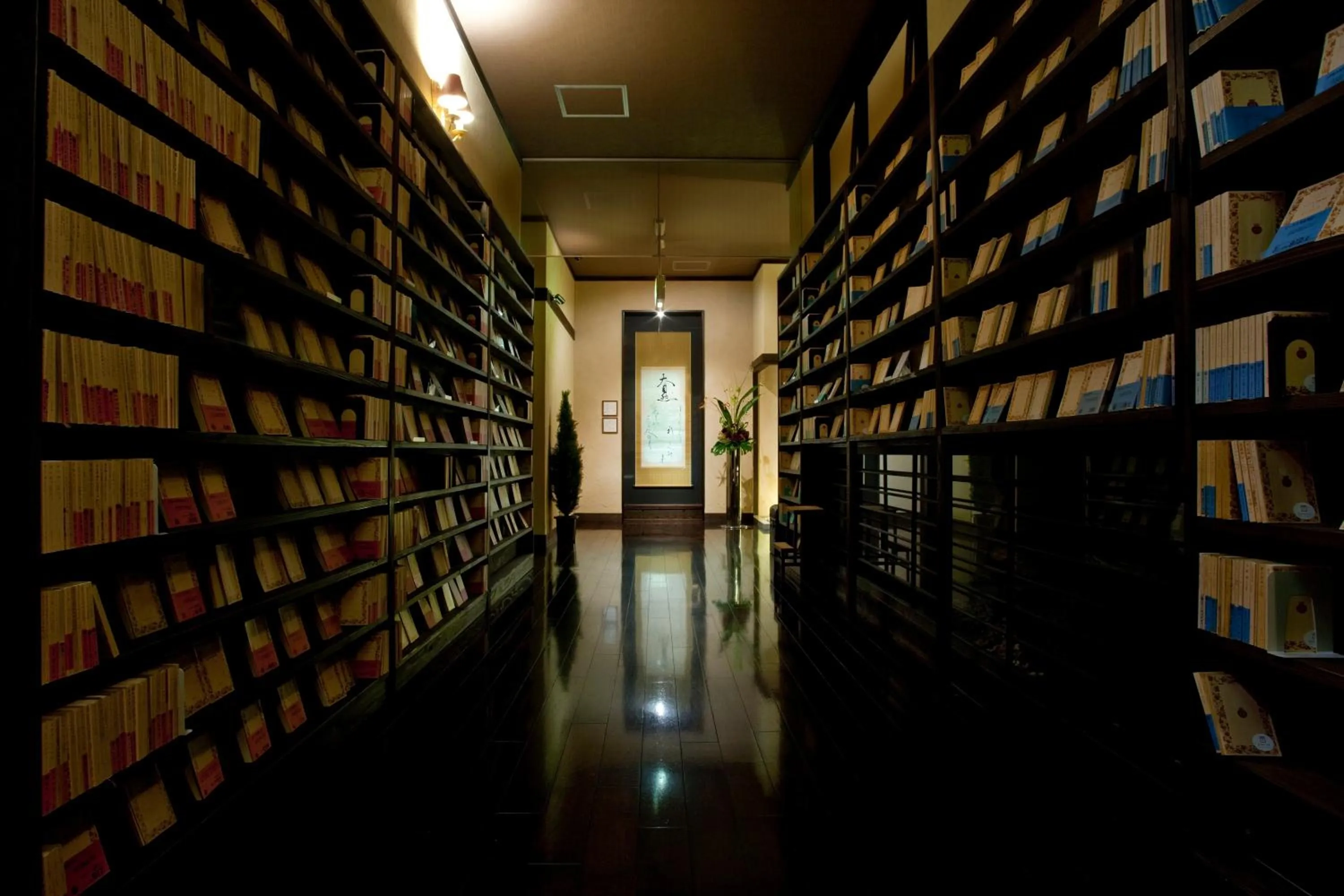 Library in Tateshina Shinyu Onsen