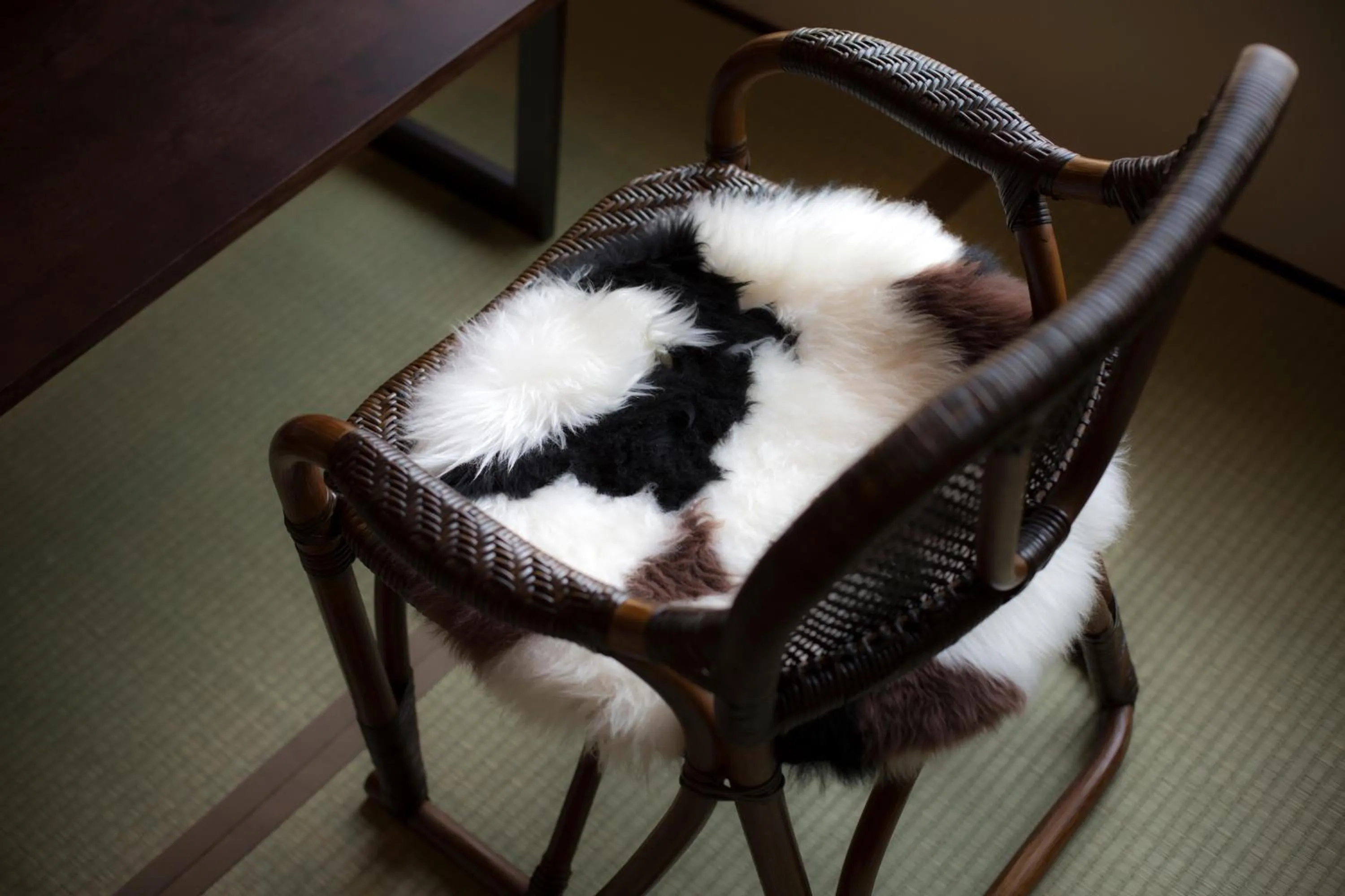 Seating area in Tateshina Shinyu Onsen