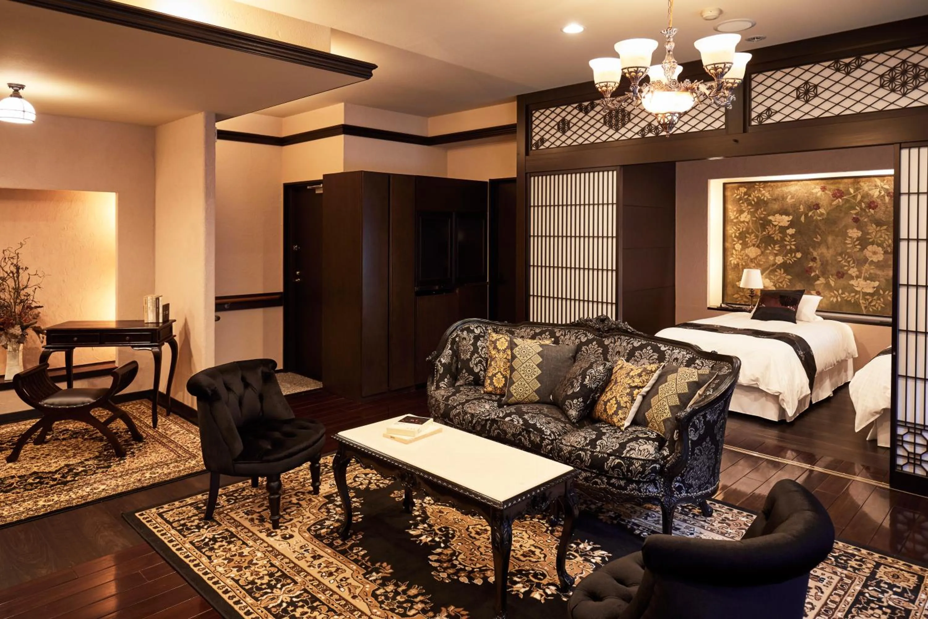 Photo of the whole room in Tateshina Shinyu Onsen