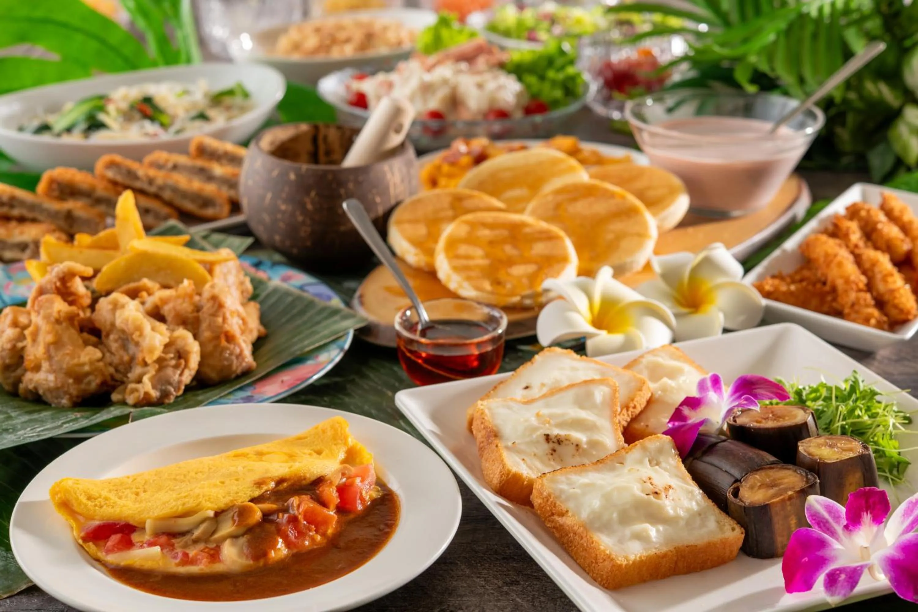 Breakfast in Spa Resort Hawaiians Monolith Tower