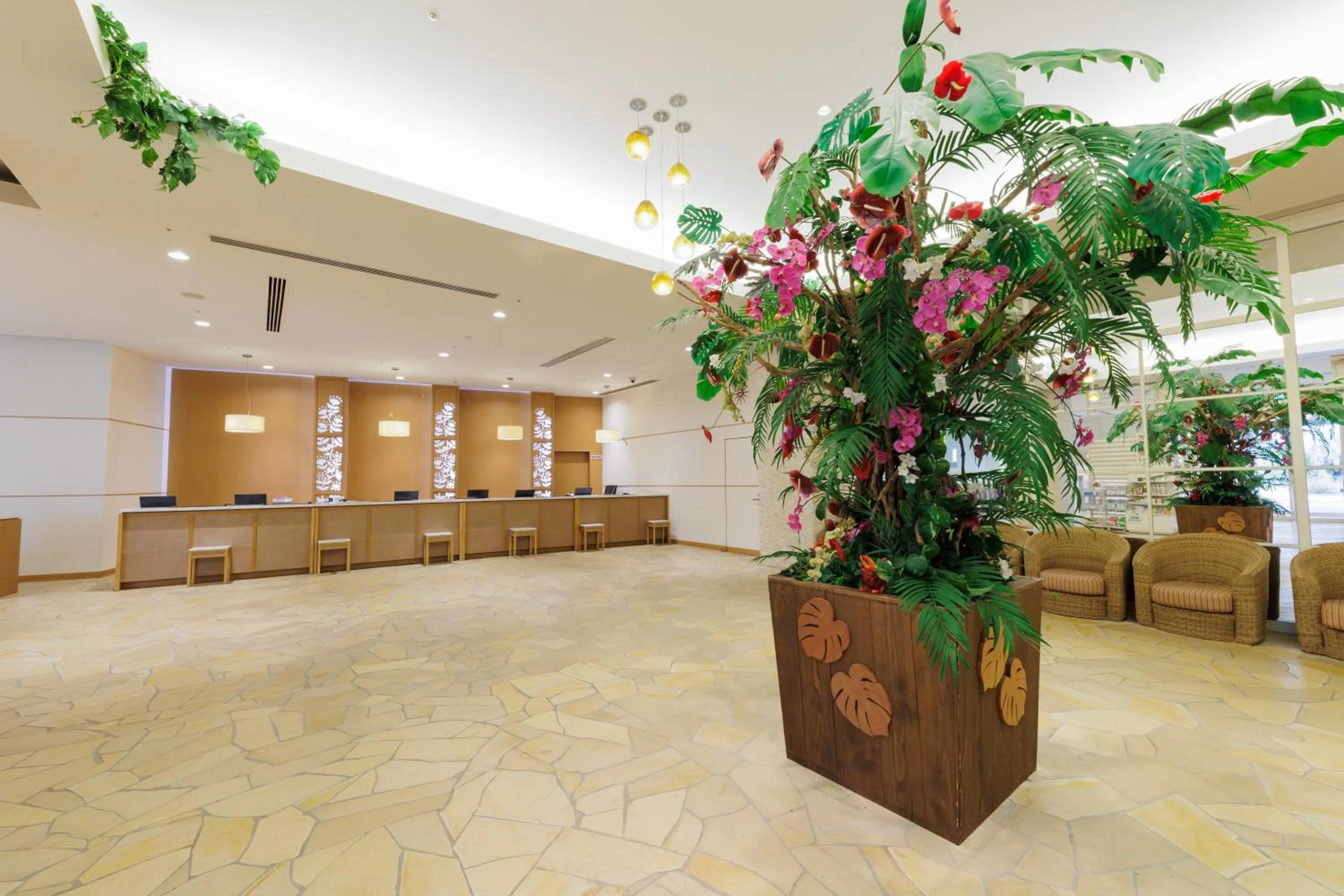 Lobby or reception in Spa Resort Hawaiians Monolith Tower