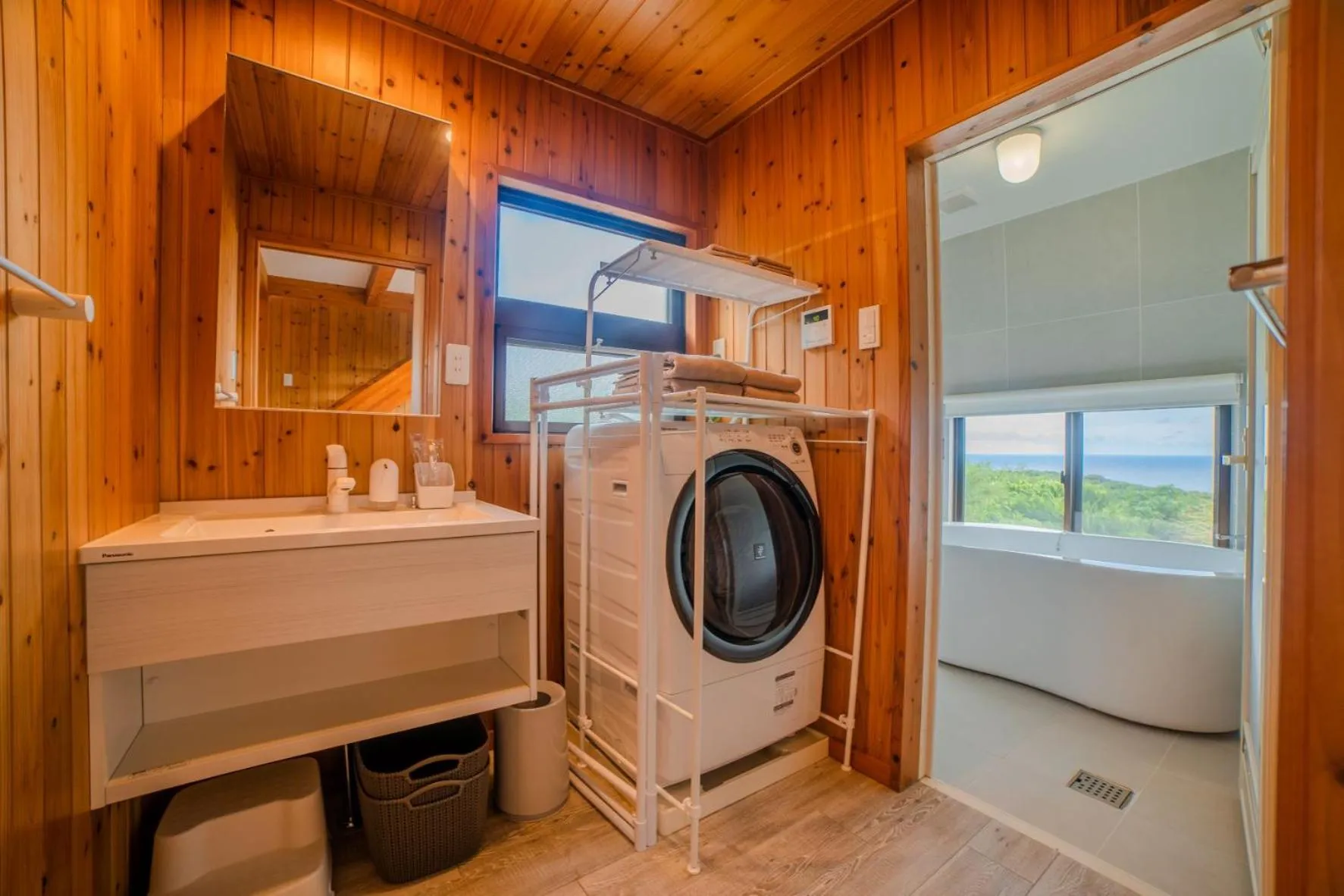 Bathroom in Crystal Villa Imgya