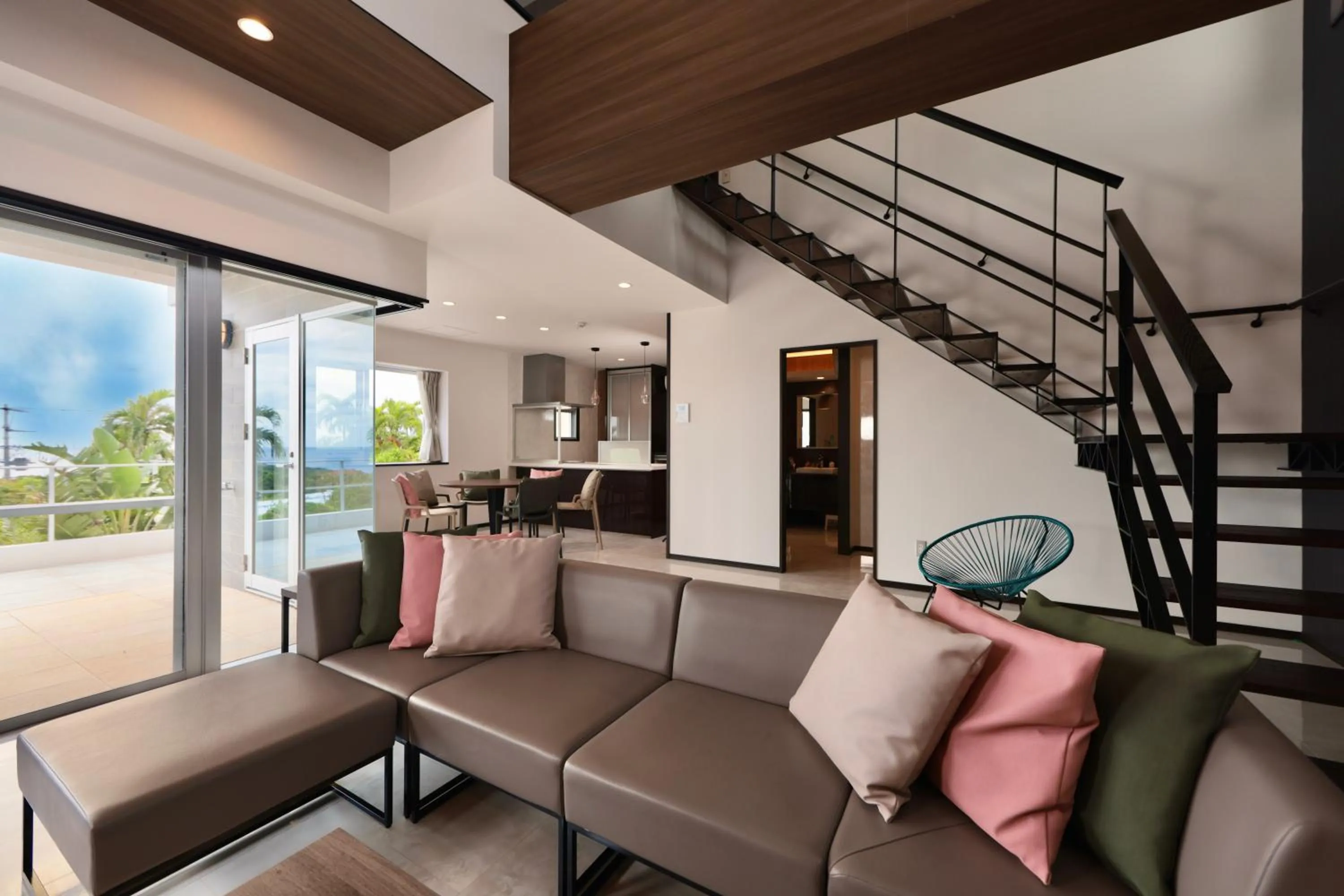 Living room in Crystal Villa Imgya