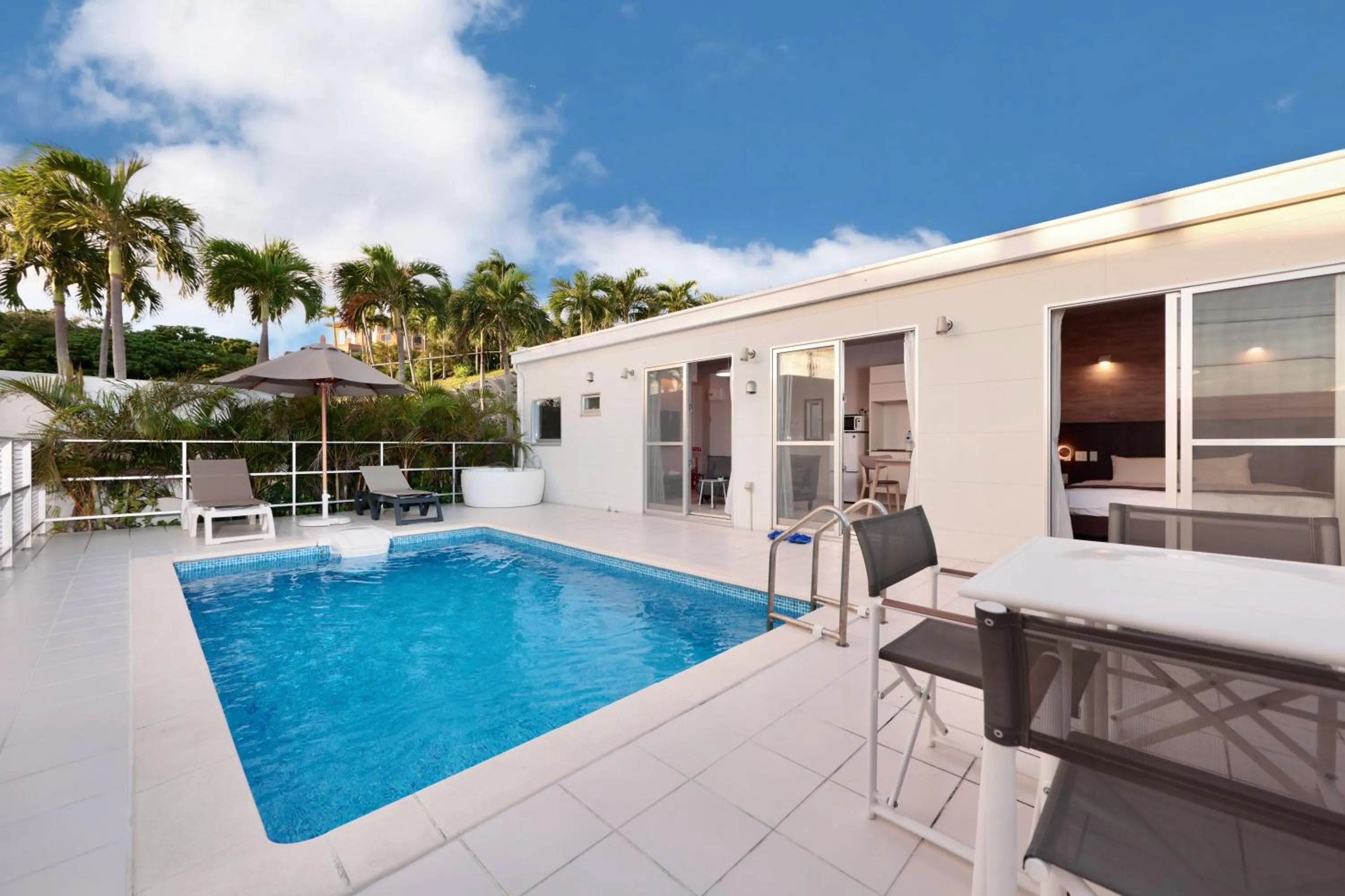 Balcony/Terrace in Crystal Villa Imgya