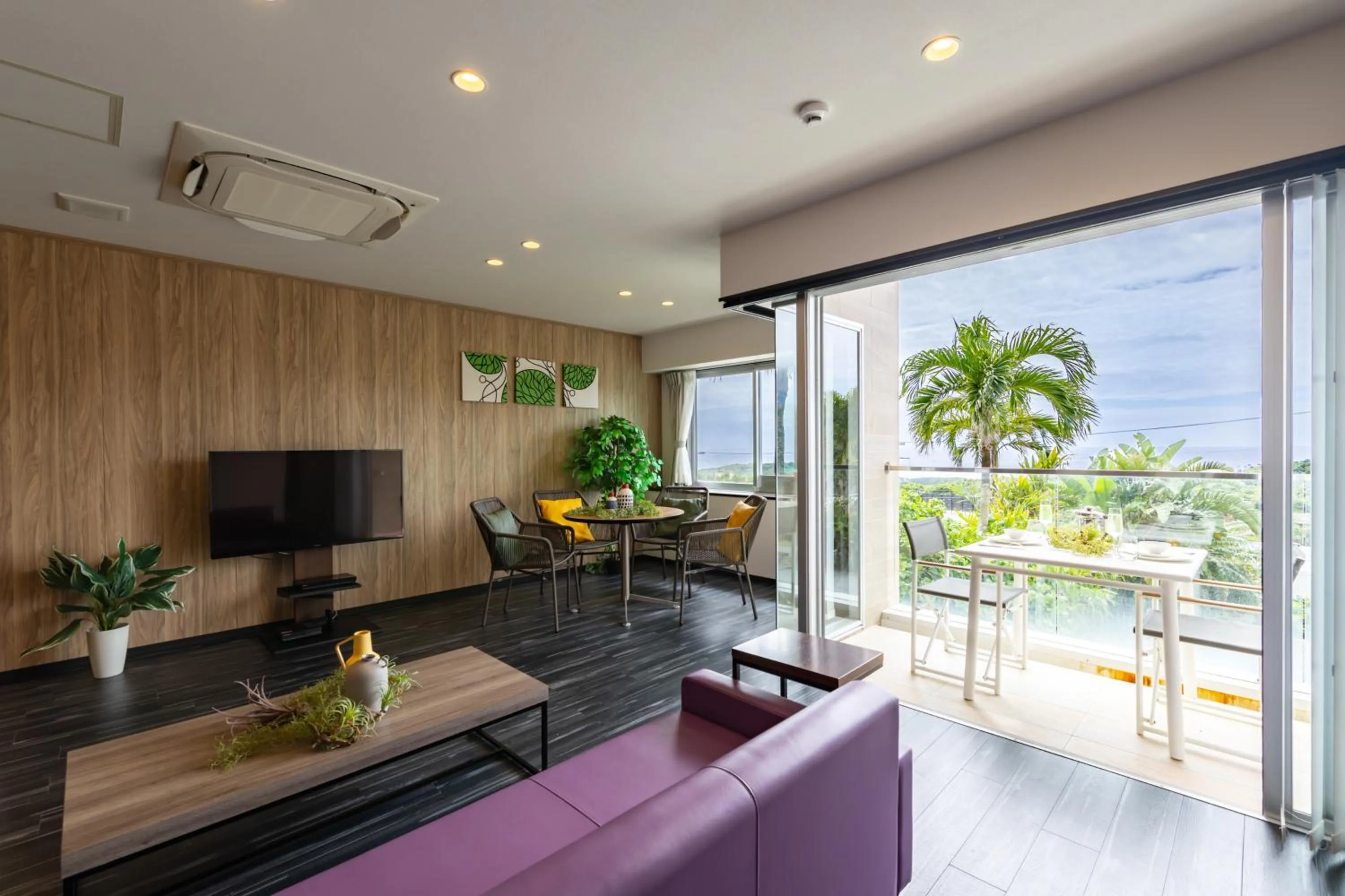 Living room in Crystal Villa Imgya