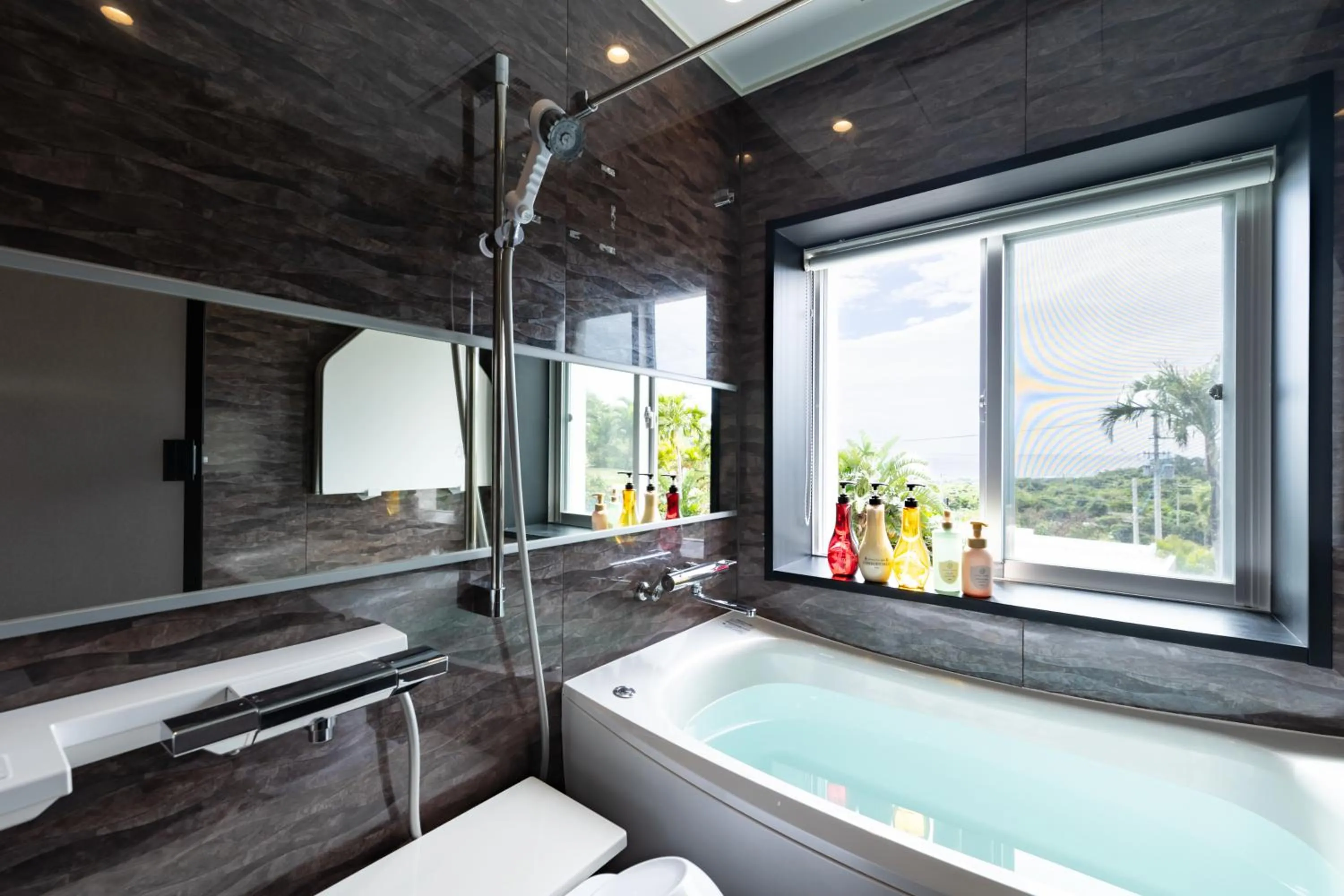 Bathroom in Crystal Villa Imgya