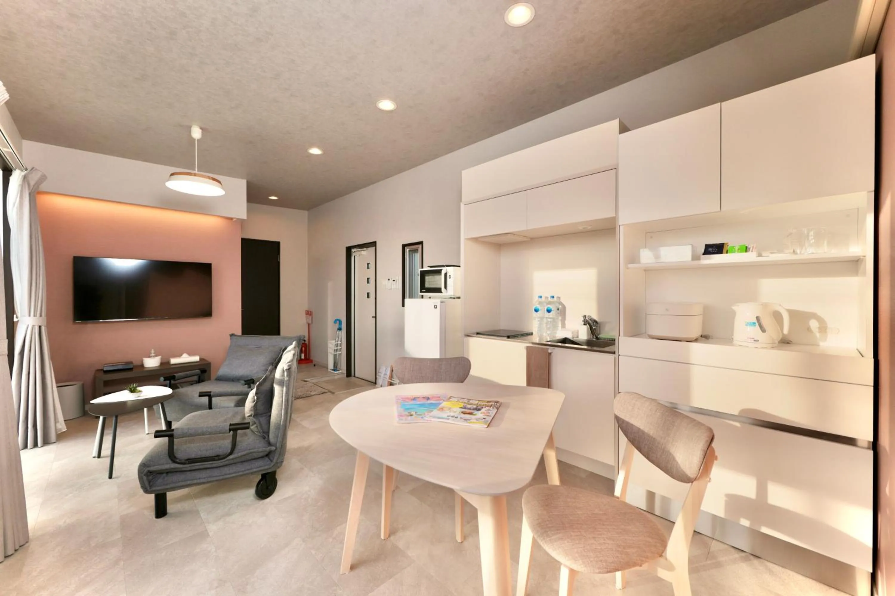 Living room in Crystal Villa Imgya