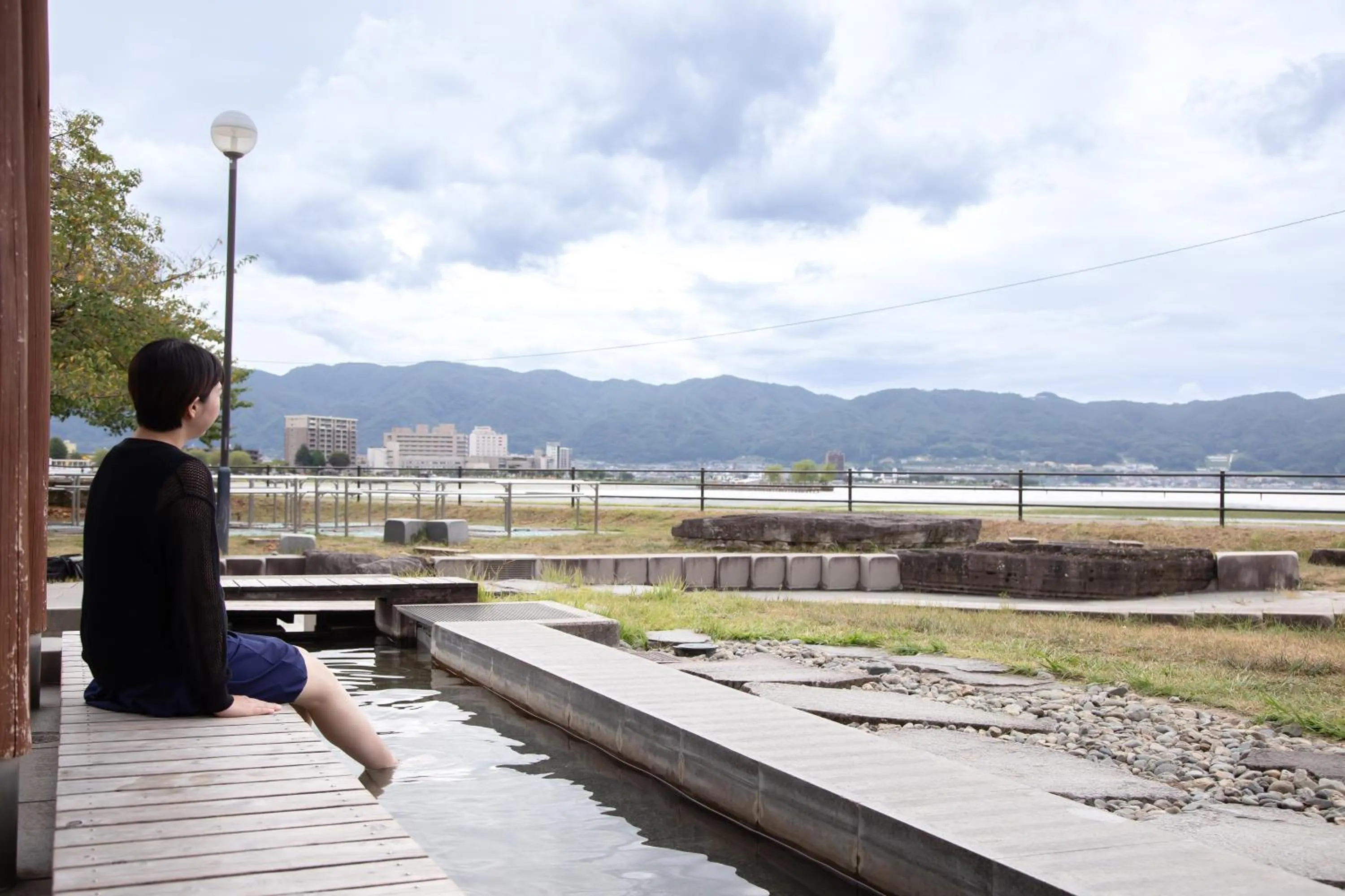 Nearby landmark in Kamisuwa Onsen Shinyu