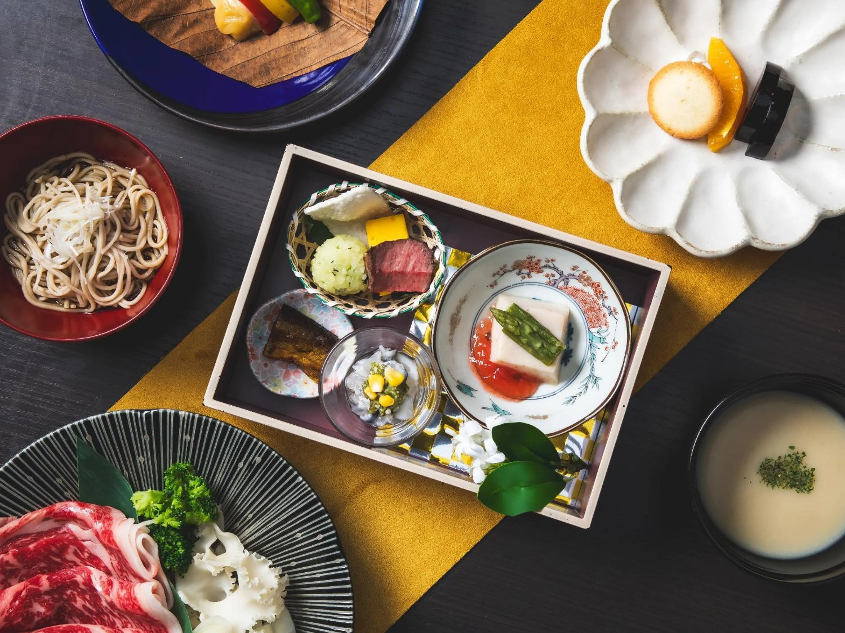 Dinner in Kamisuwa Onsen Shinyu