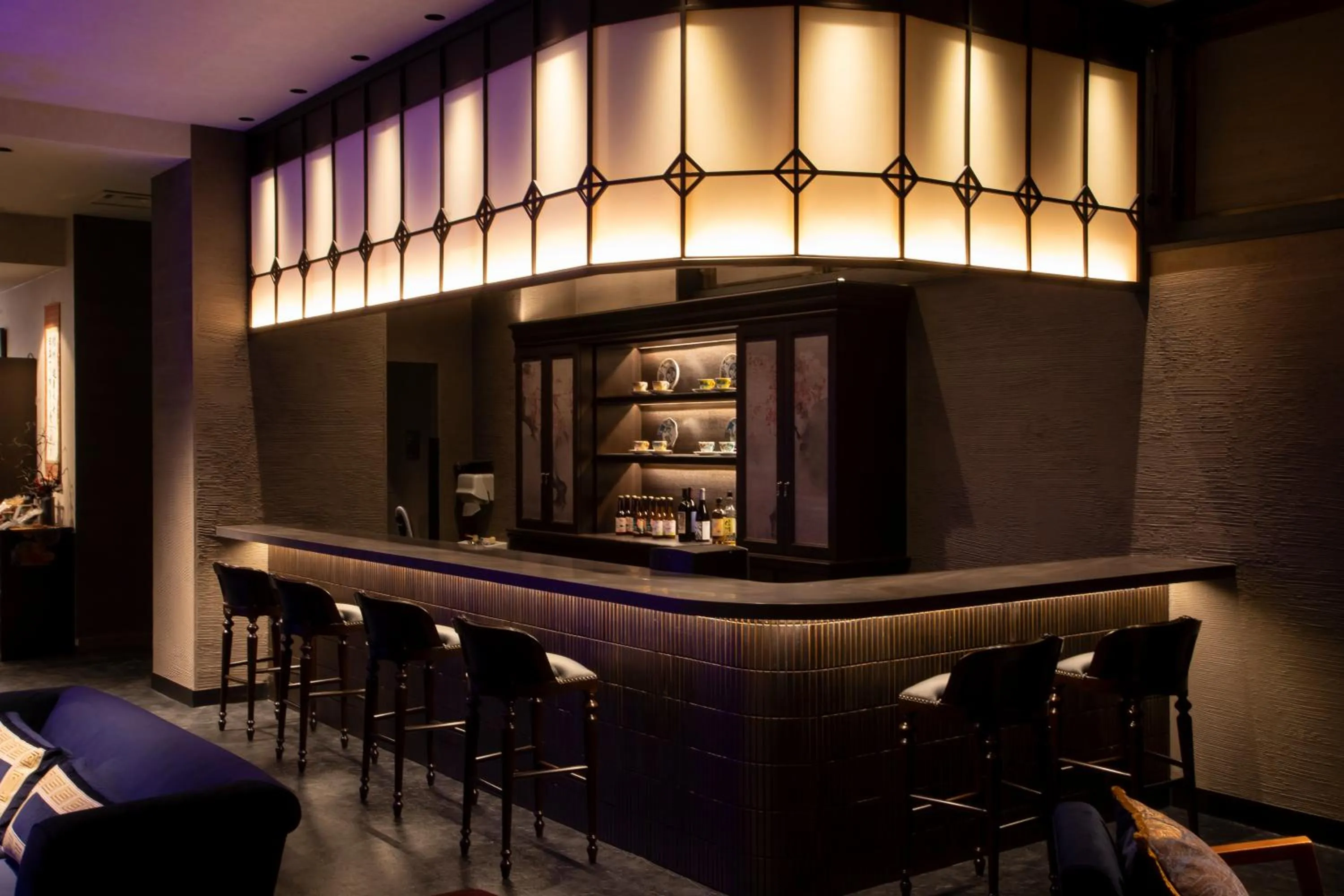 Lounge or bar in Kamisuwa Onsen Shinyu