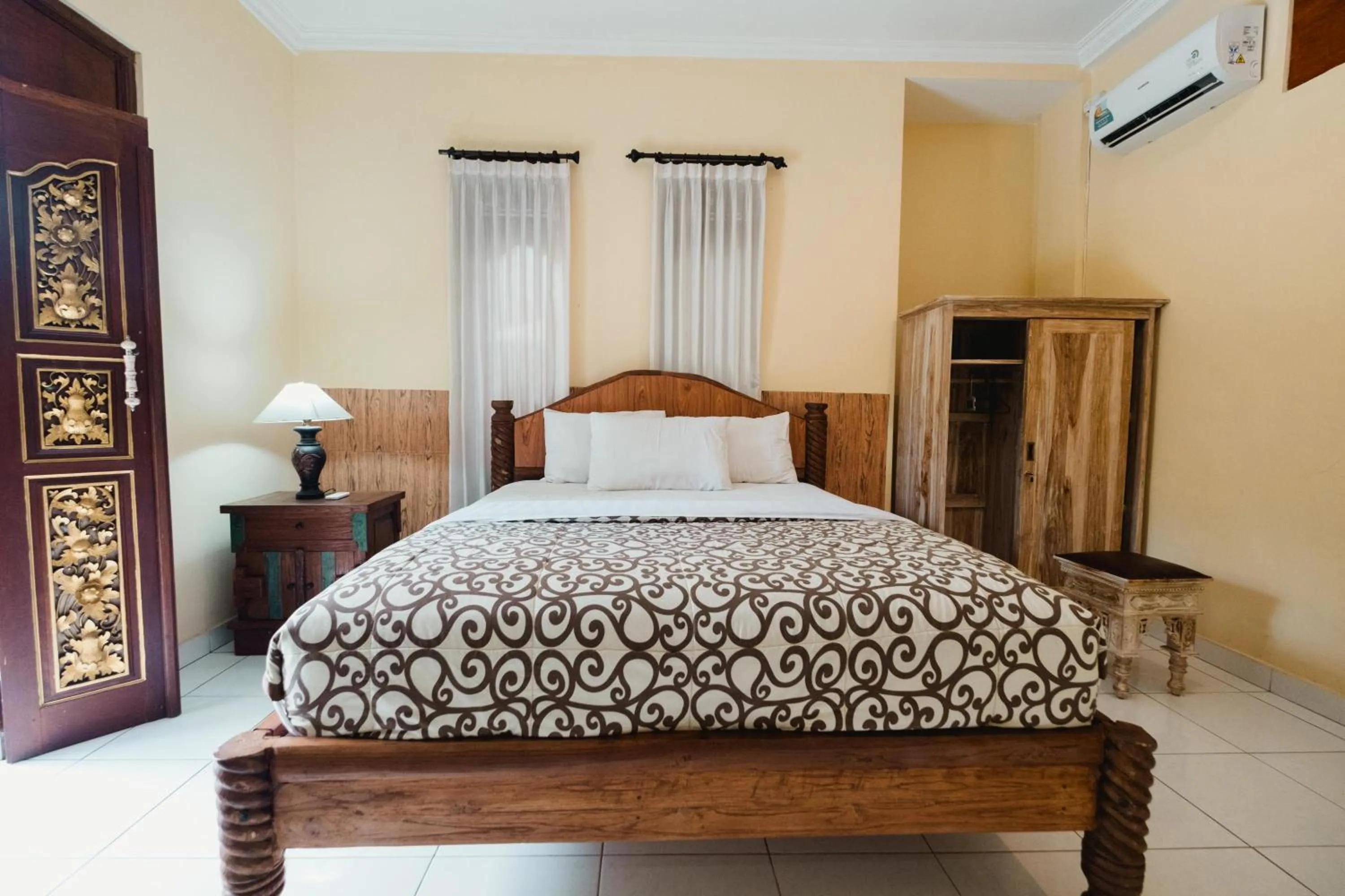 Bed in Rizky Guesthouse