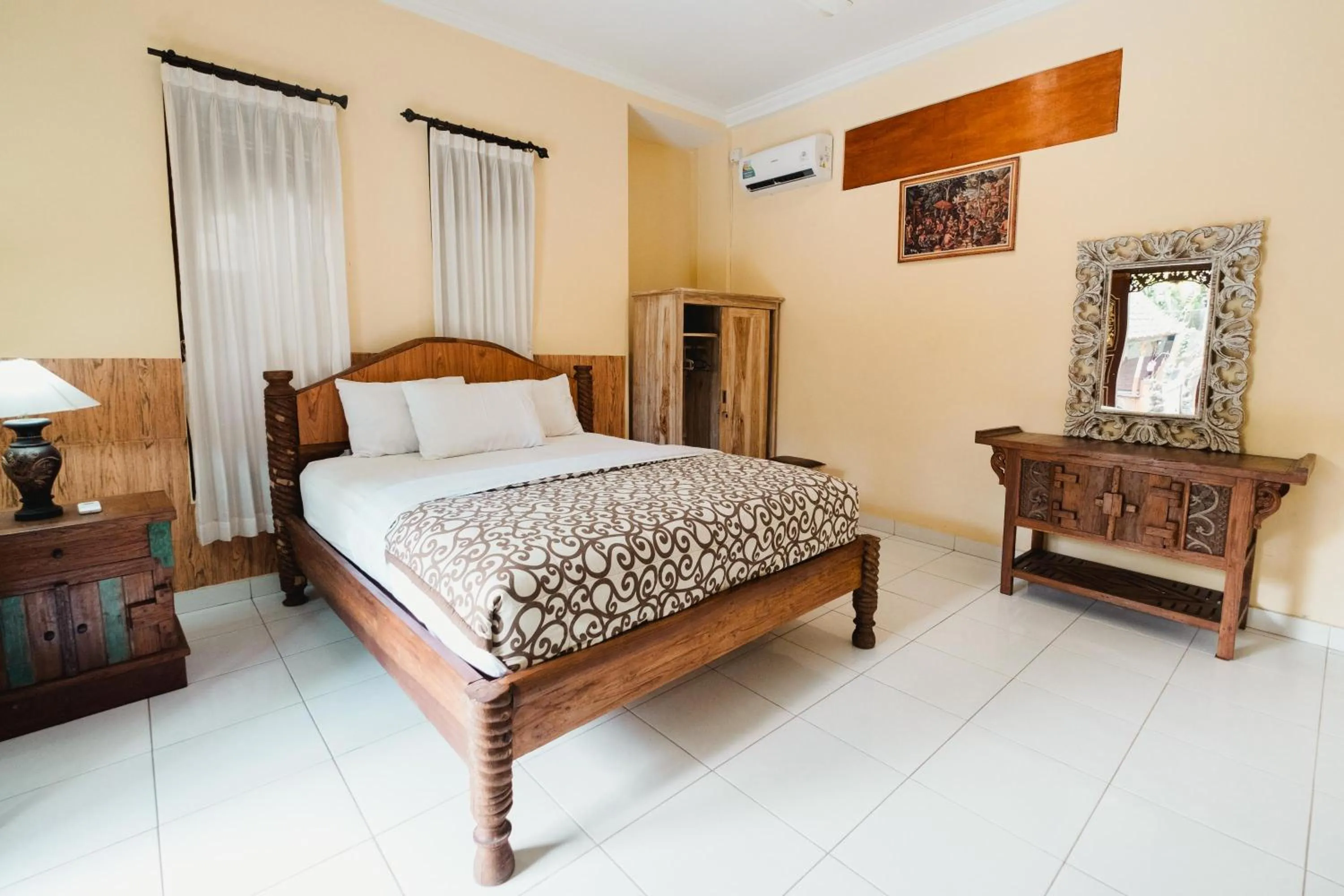 Bed in Rizky Guesthouse