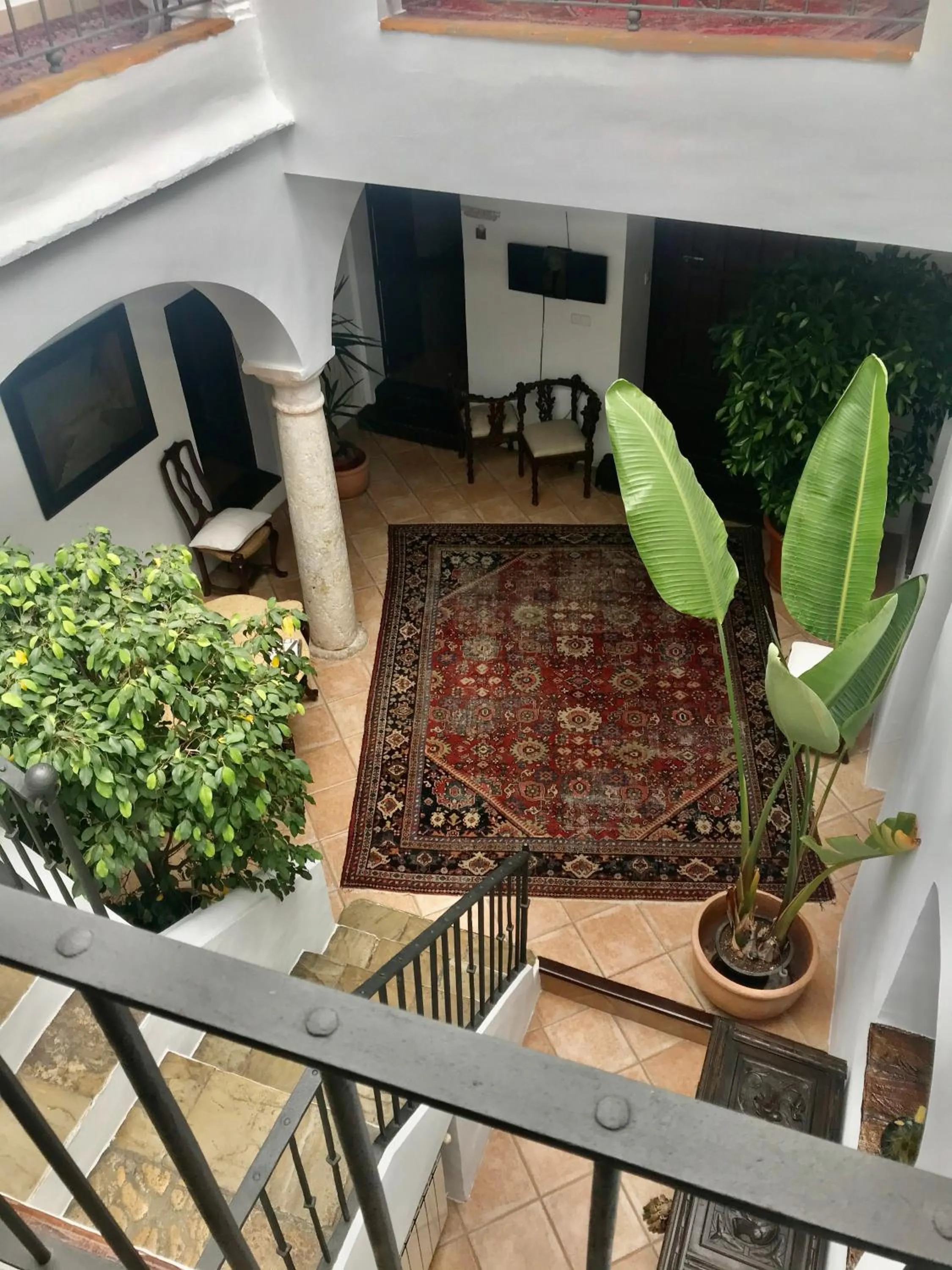 Patio in Casa Antigua - Terraza con Vistas al Mar