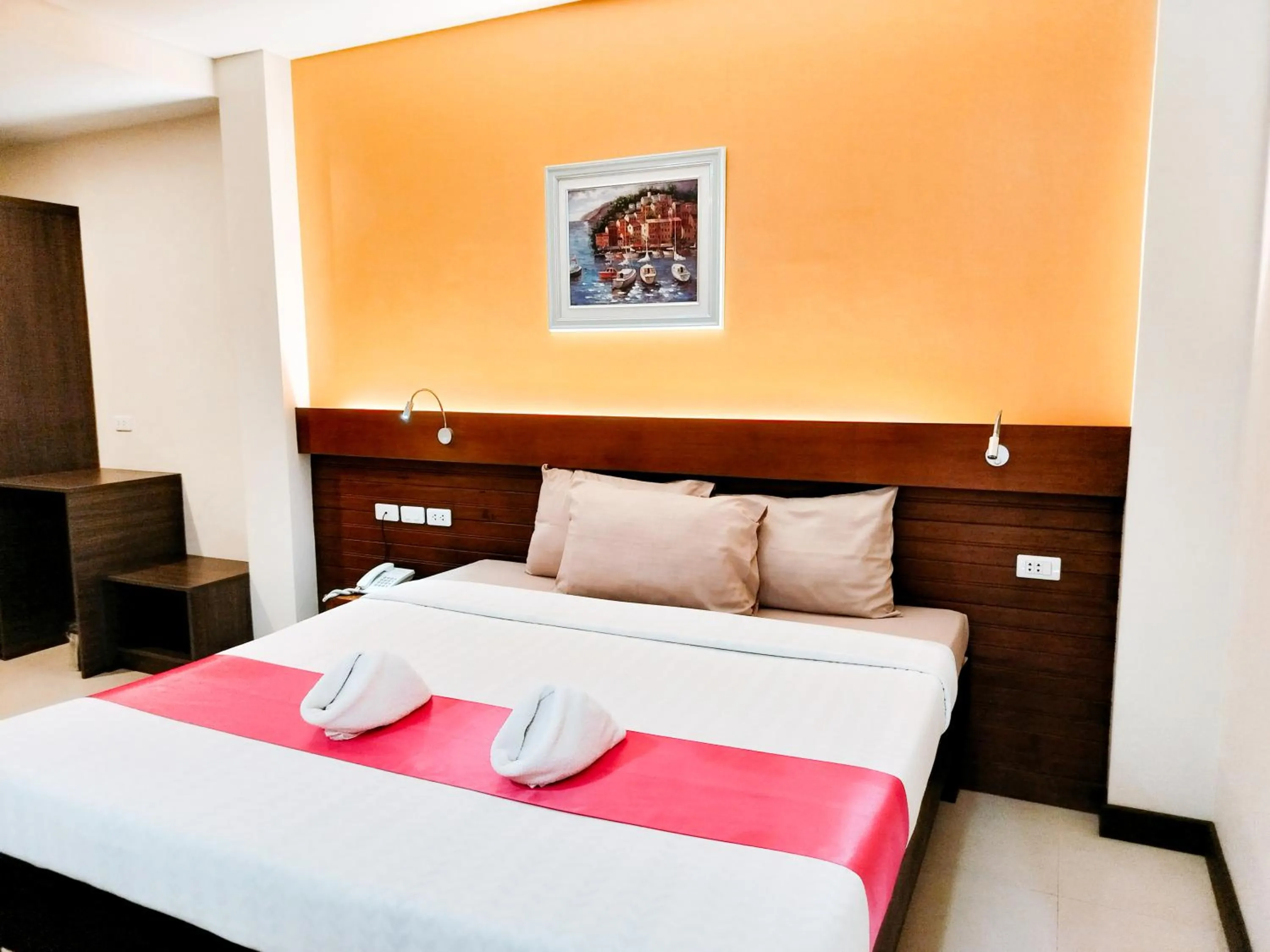 Bed in Cresebo Mansion