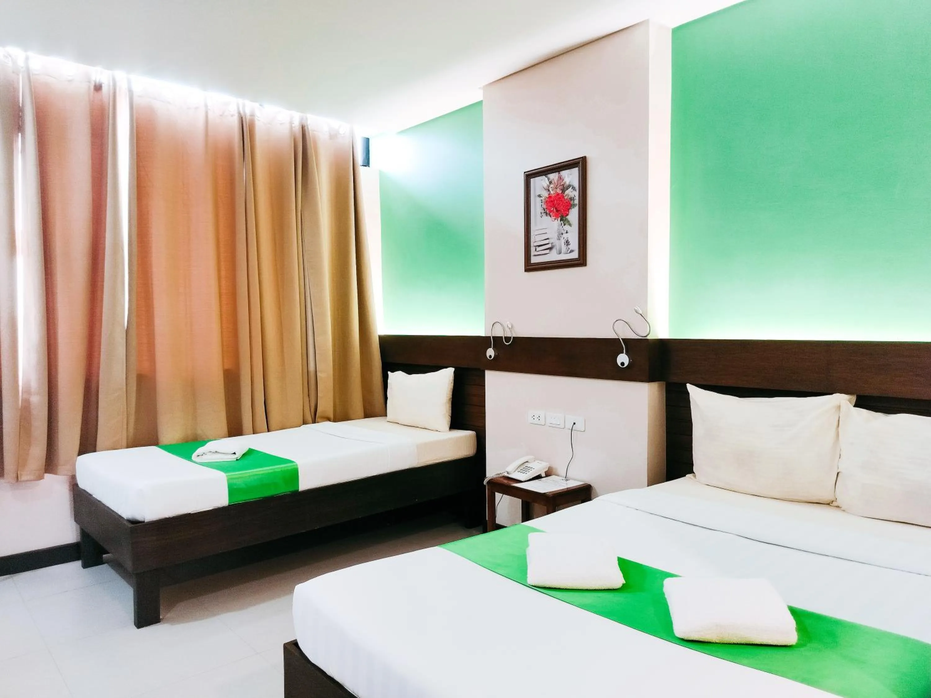 Bed in Cresebo Mansion