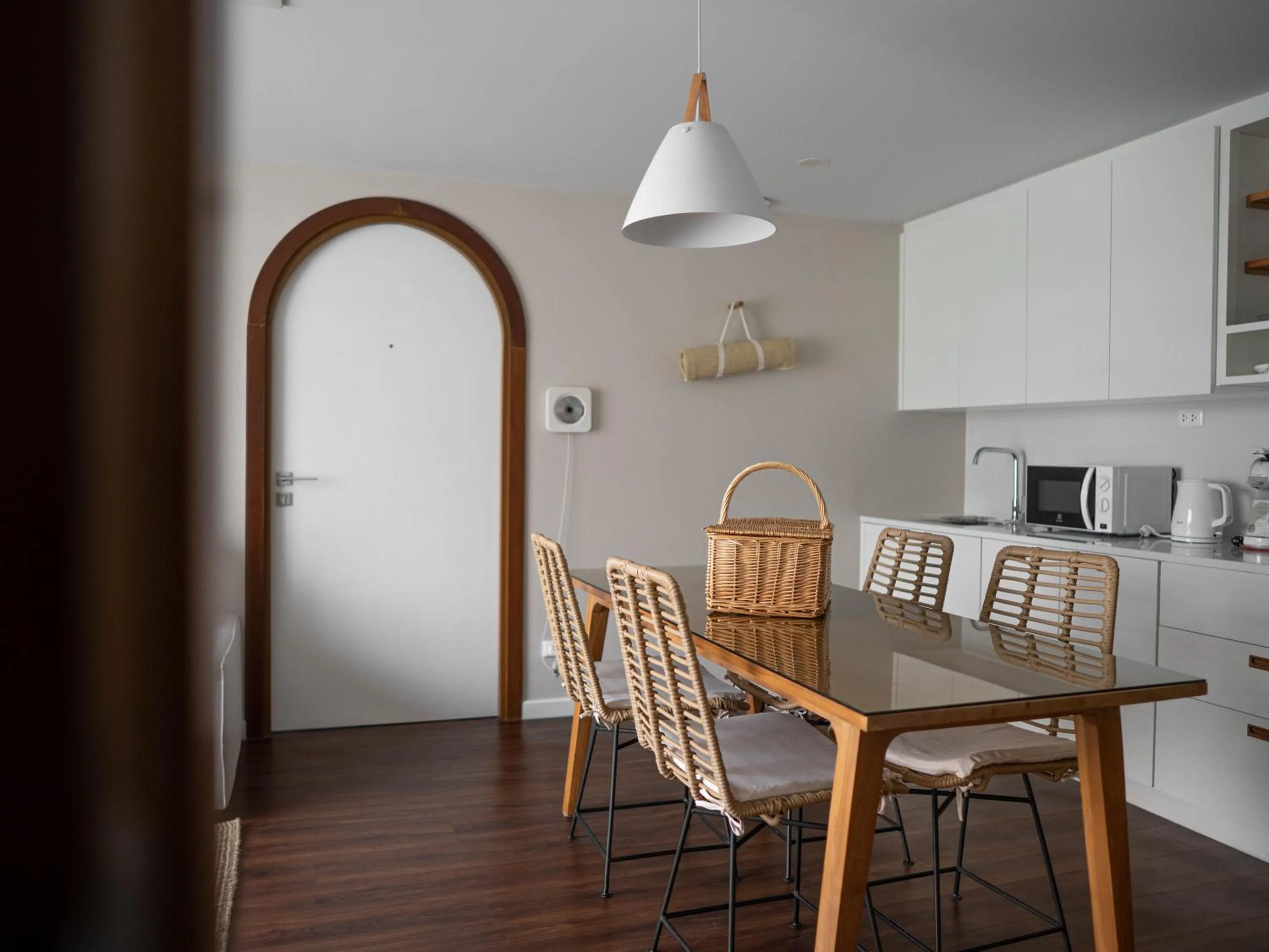 Living room in The Earth Hotel