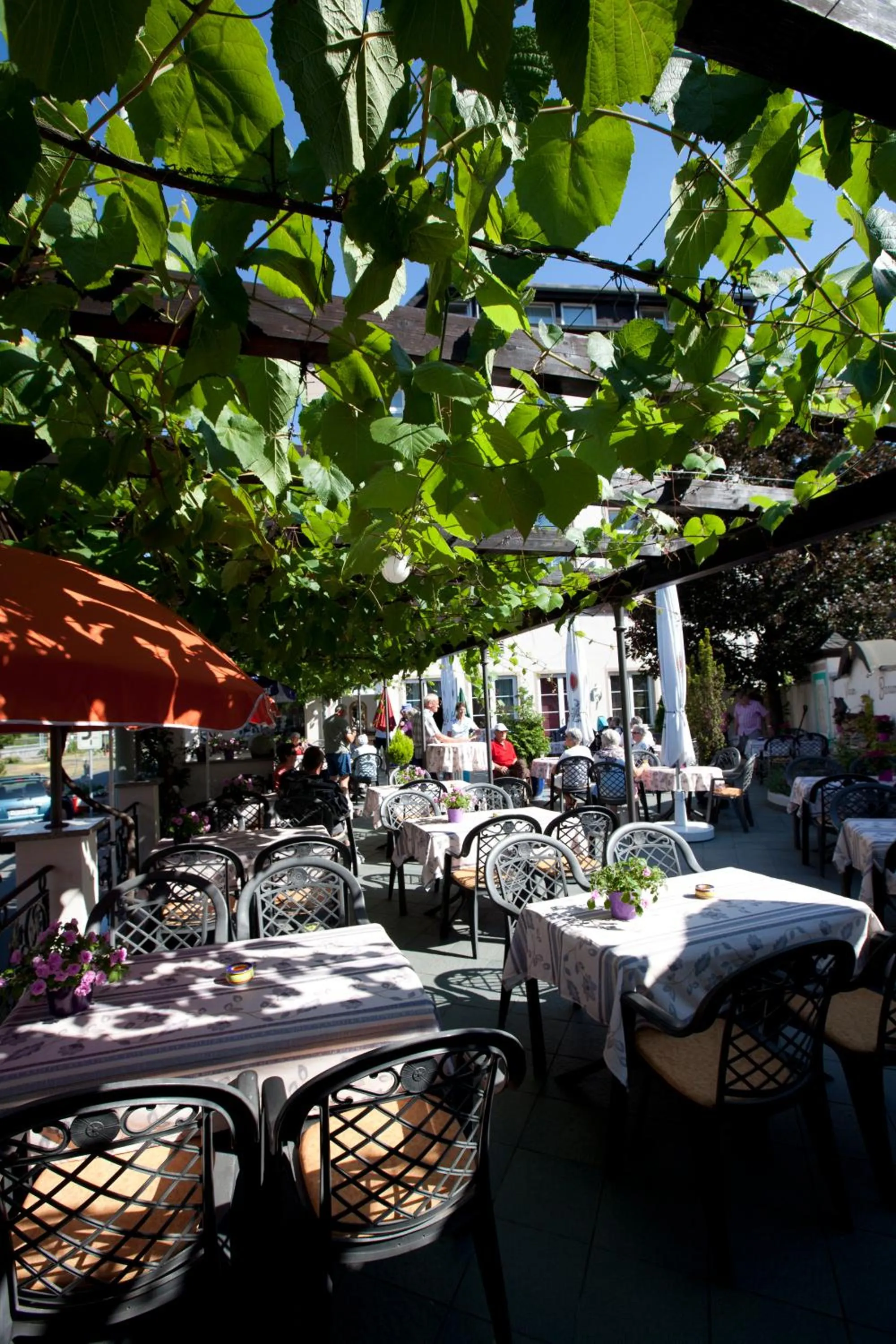 Balcony/Terrace in Hotel Zwei Mohren