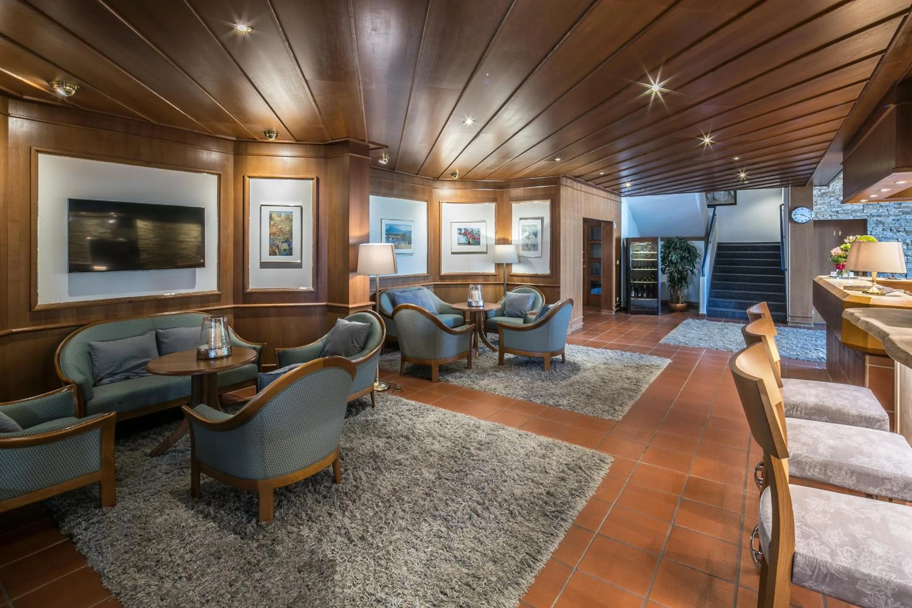 Lobby or reception in Hotel am Krone Park