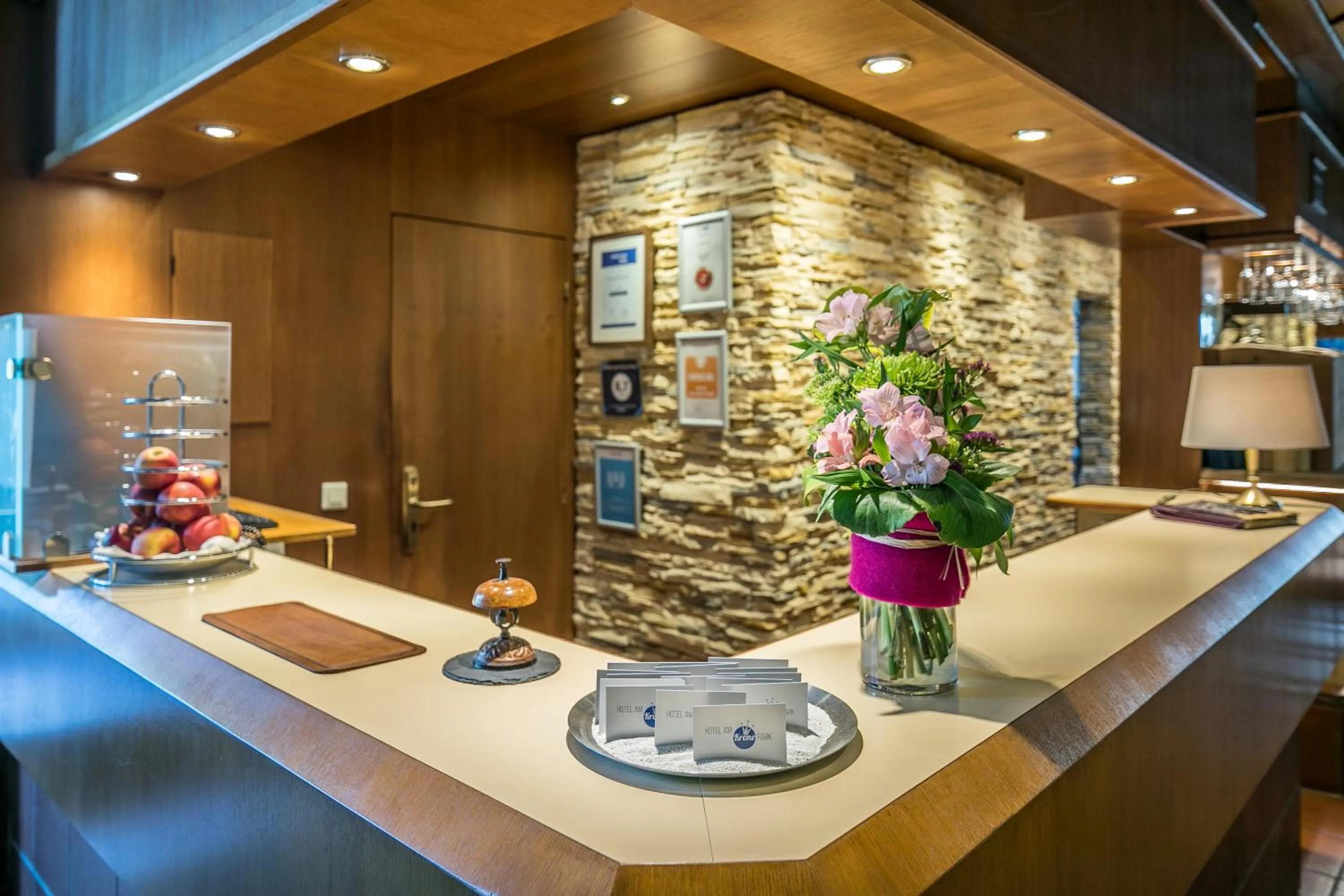 Lobby or reception in Hotel am Krone Park