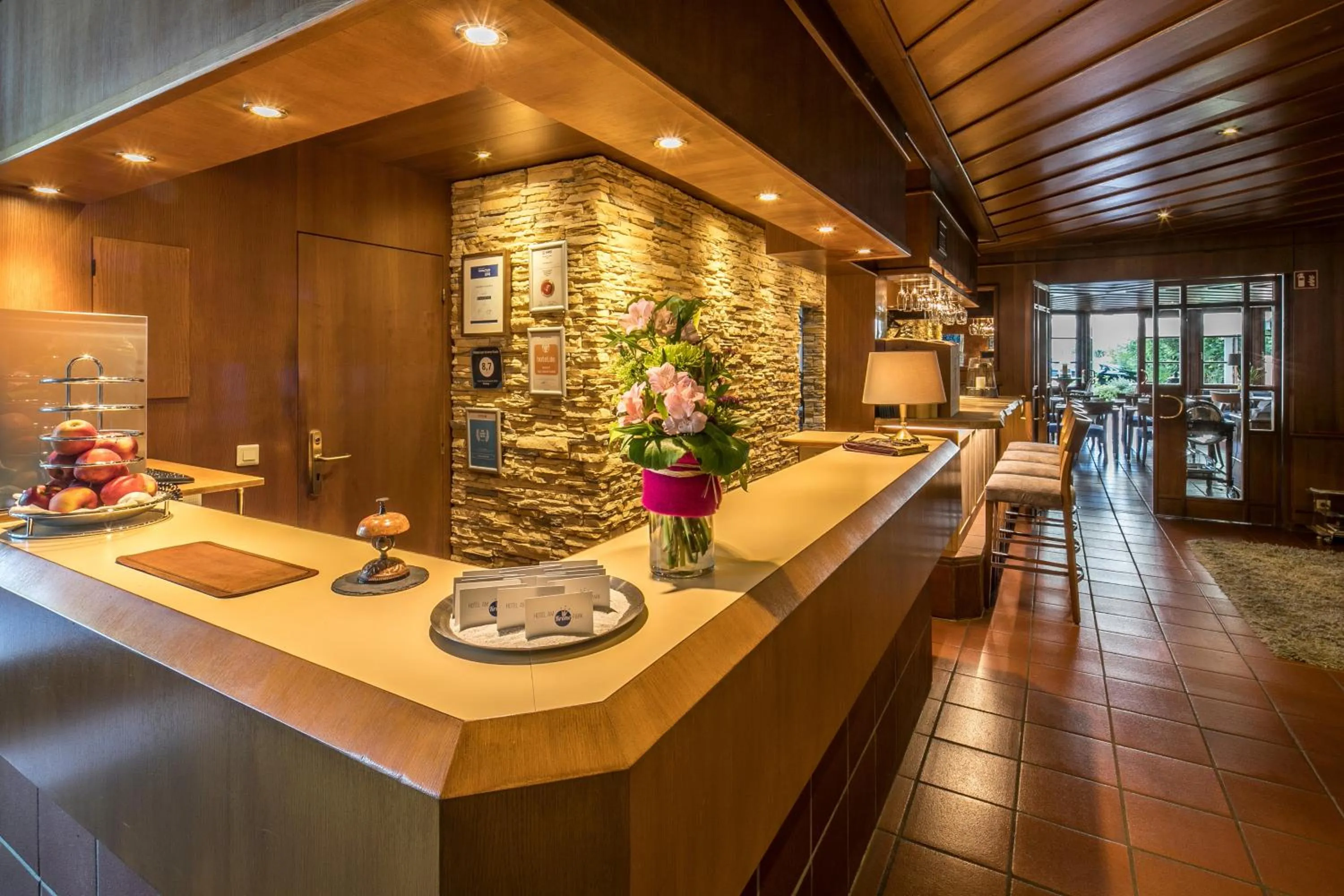 Lobby or reception in Hotel am Krone Park