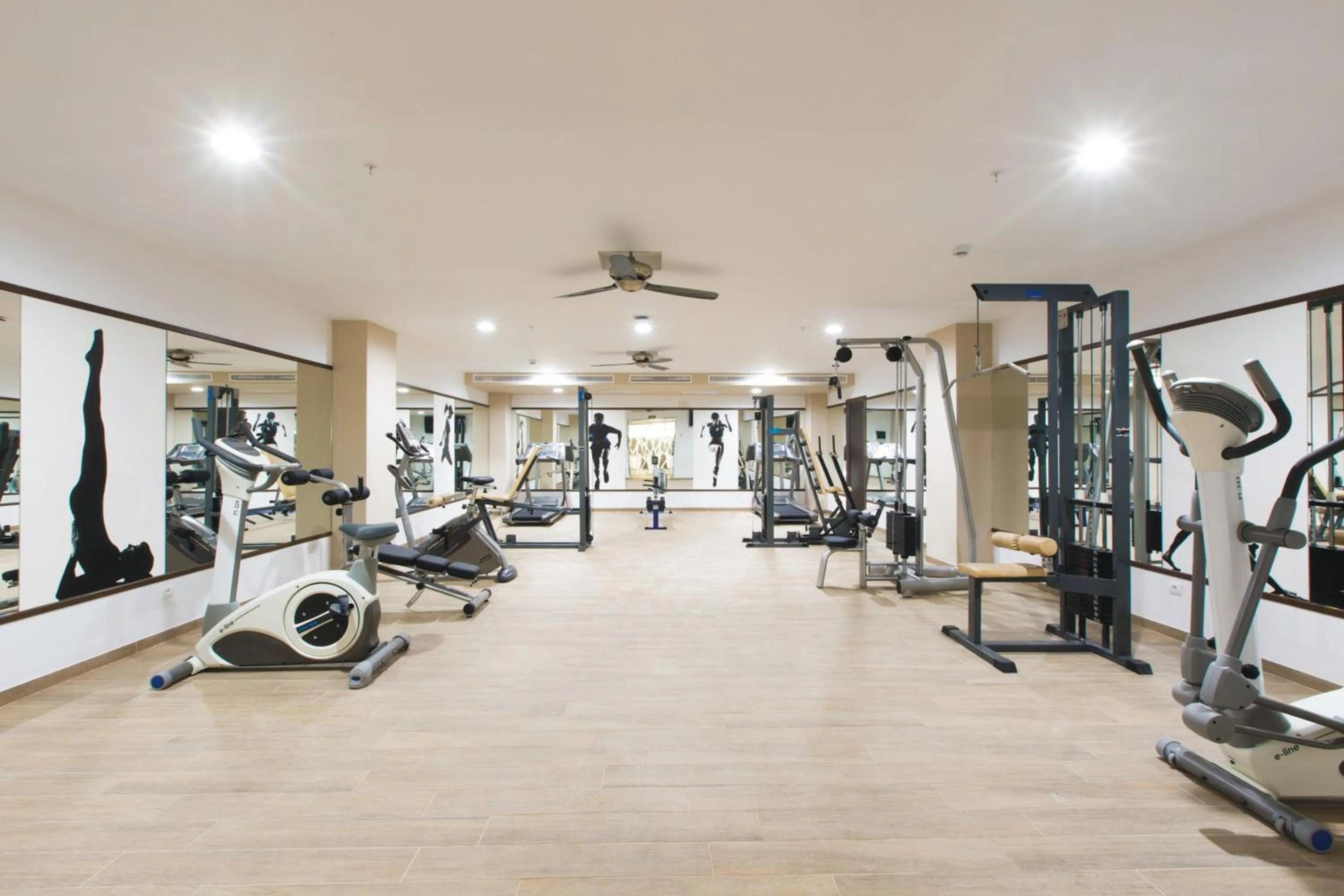 Fitness centre/facilities in Hotel Riu Bravo - 0'0 All Inclusive