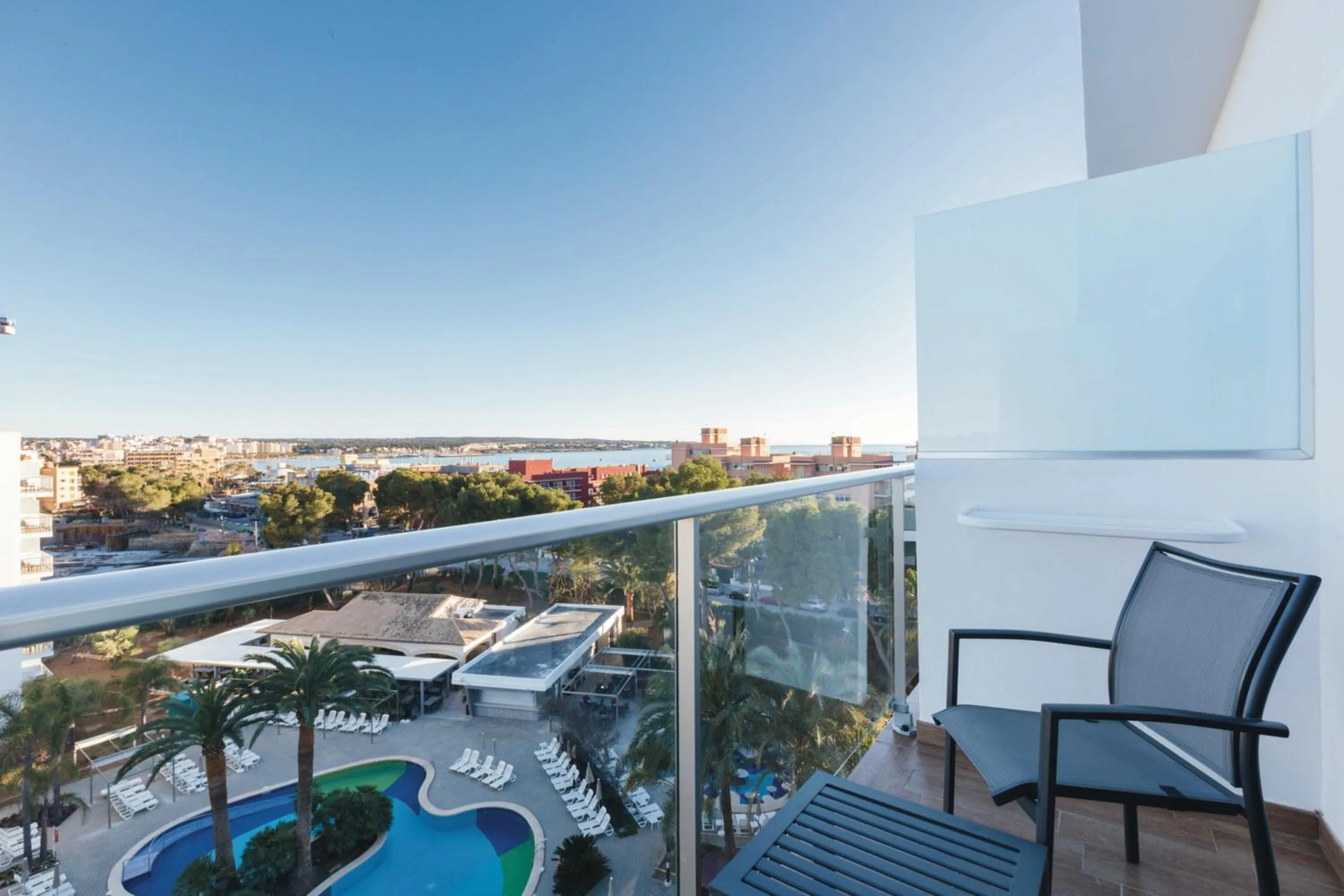 Balcony/Terrace in Hotel Riu Bravo - 0'0 All Inclusive