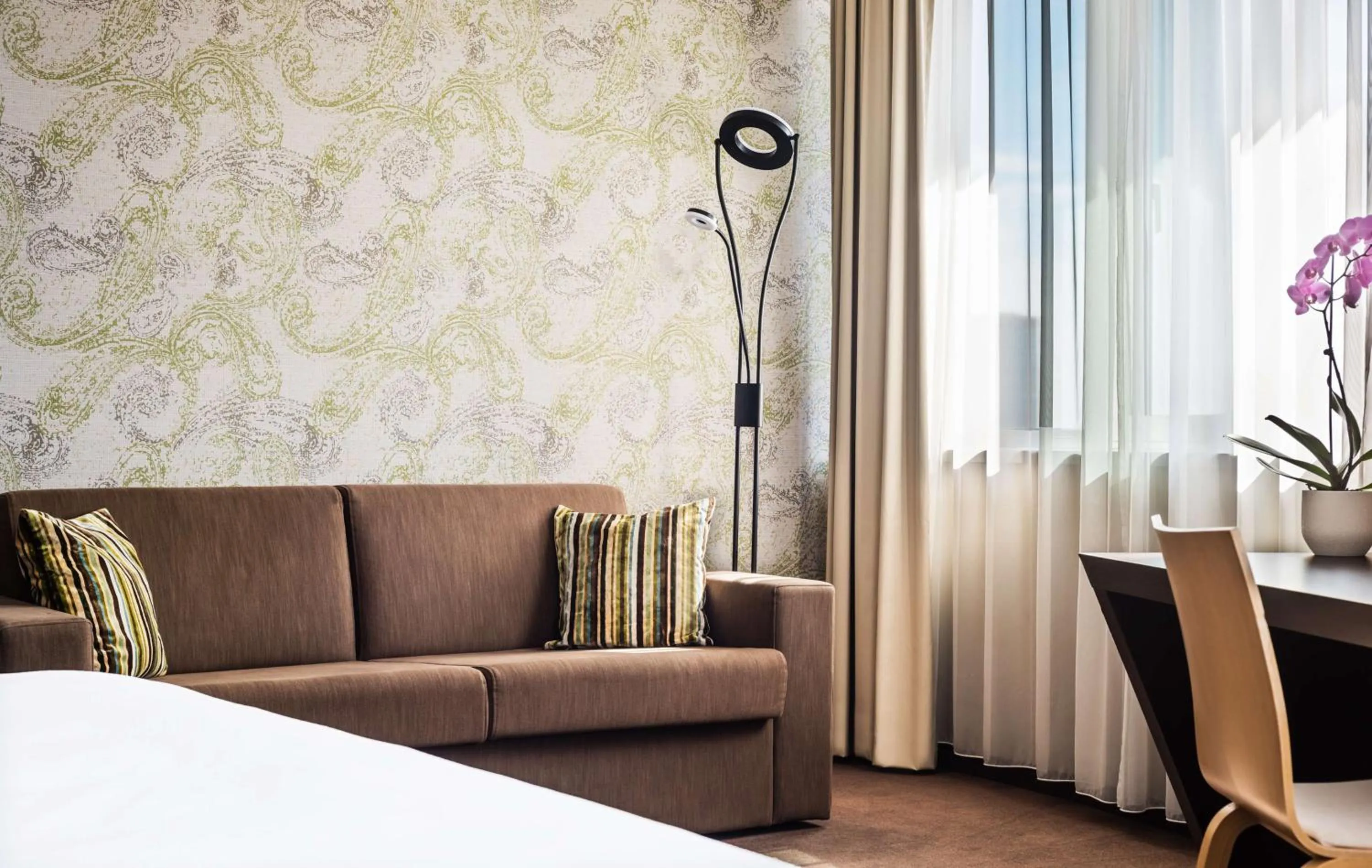 Bedroom, Bed in Lindner Hotel Bratislava, part of JdV by Hyatt